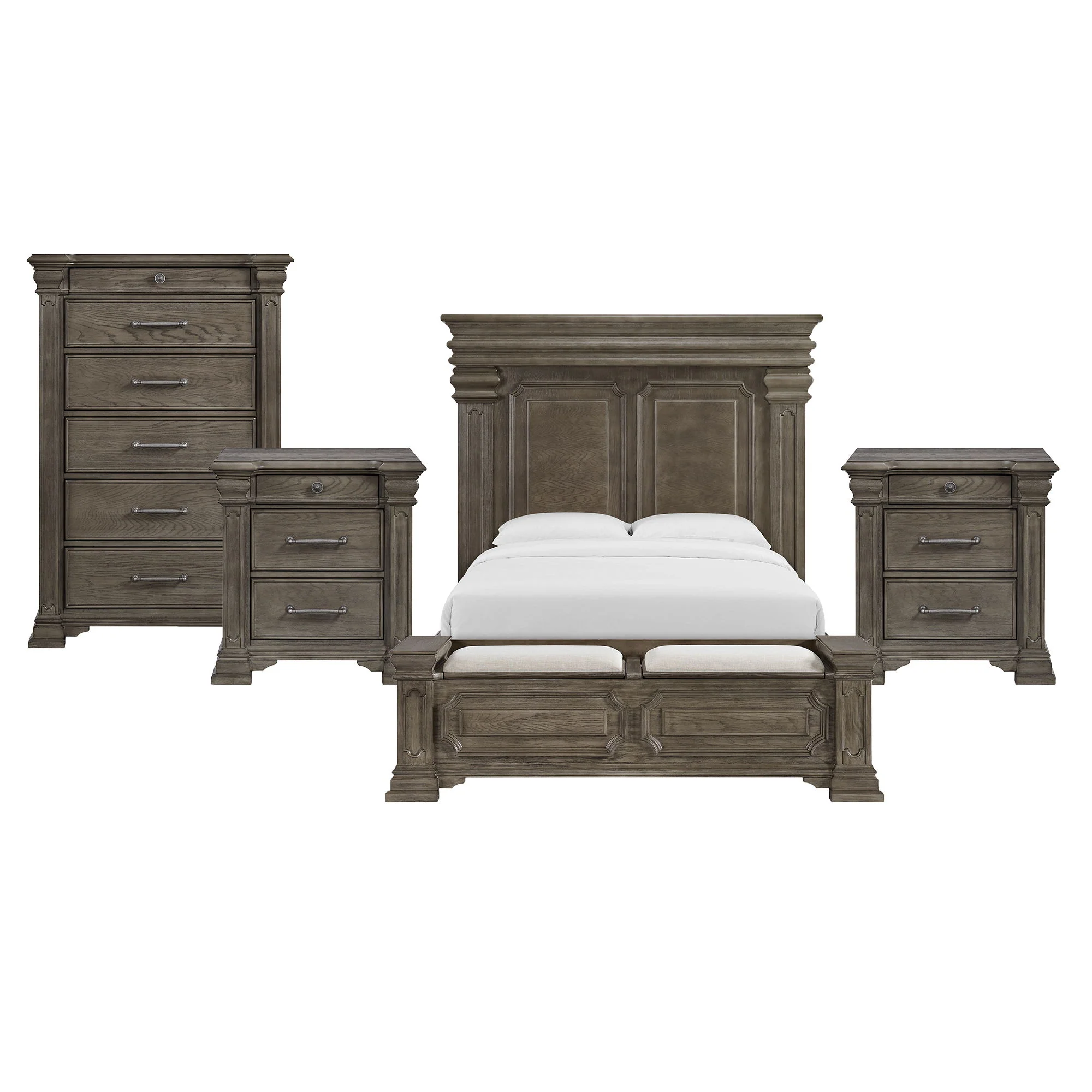 Kings Court - Storage Bedroom Set - Image 13