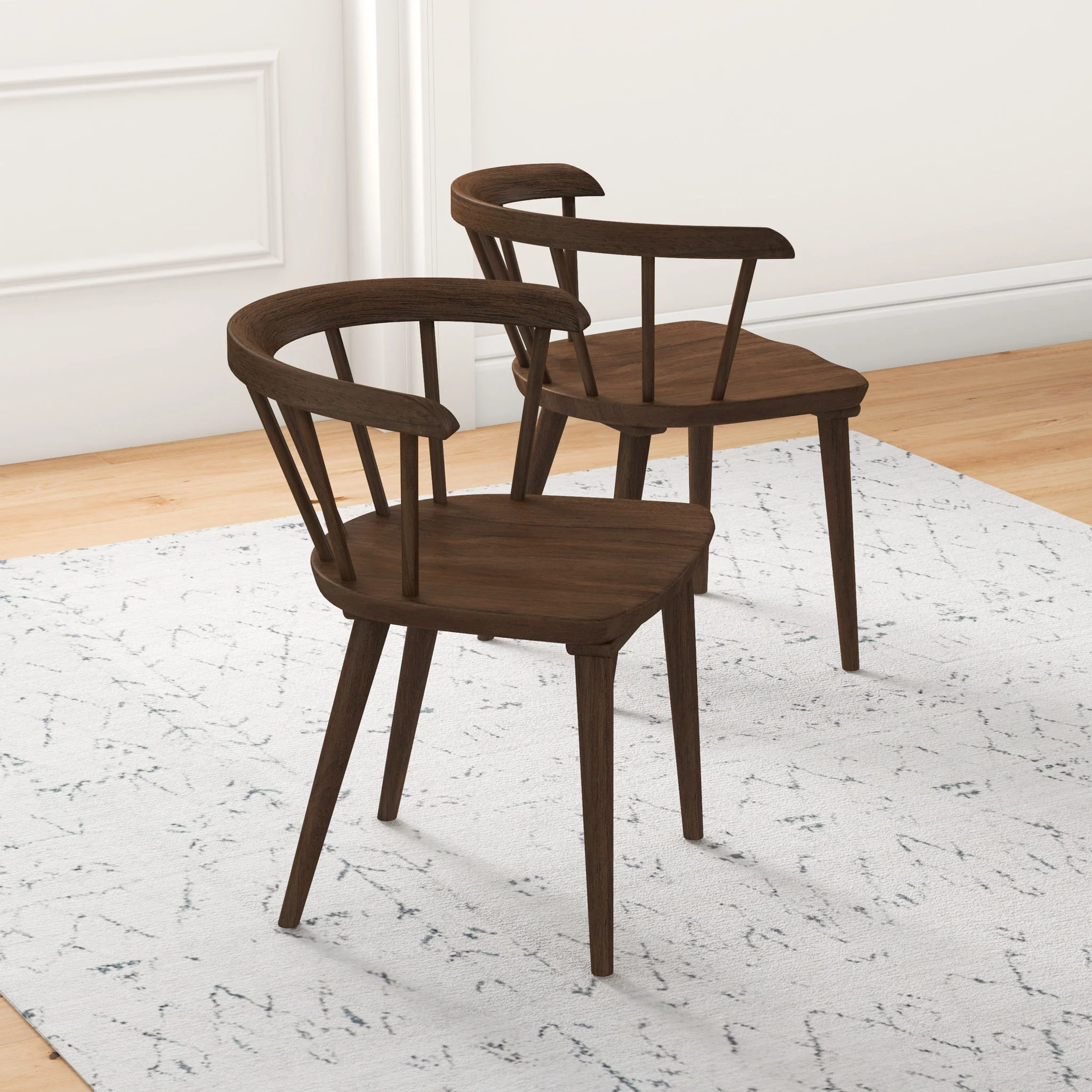 Kingsley - Dining Chair (Set of 2) - Brown - Image 5