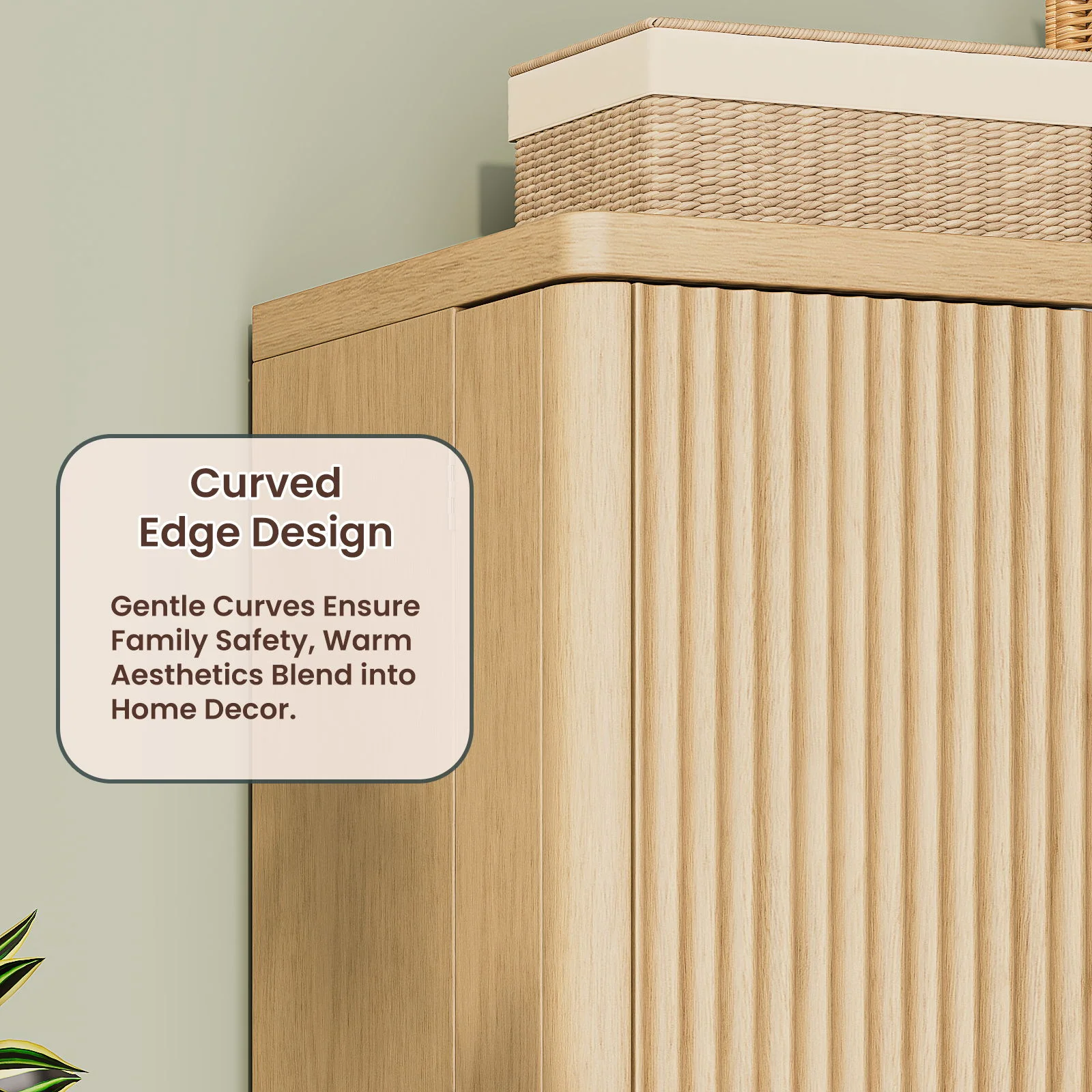 Kitchen Pantry Cabinet With 6 Doors - Image 17