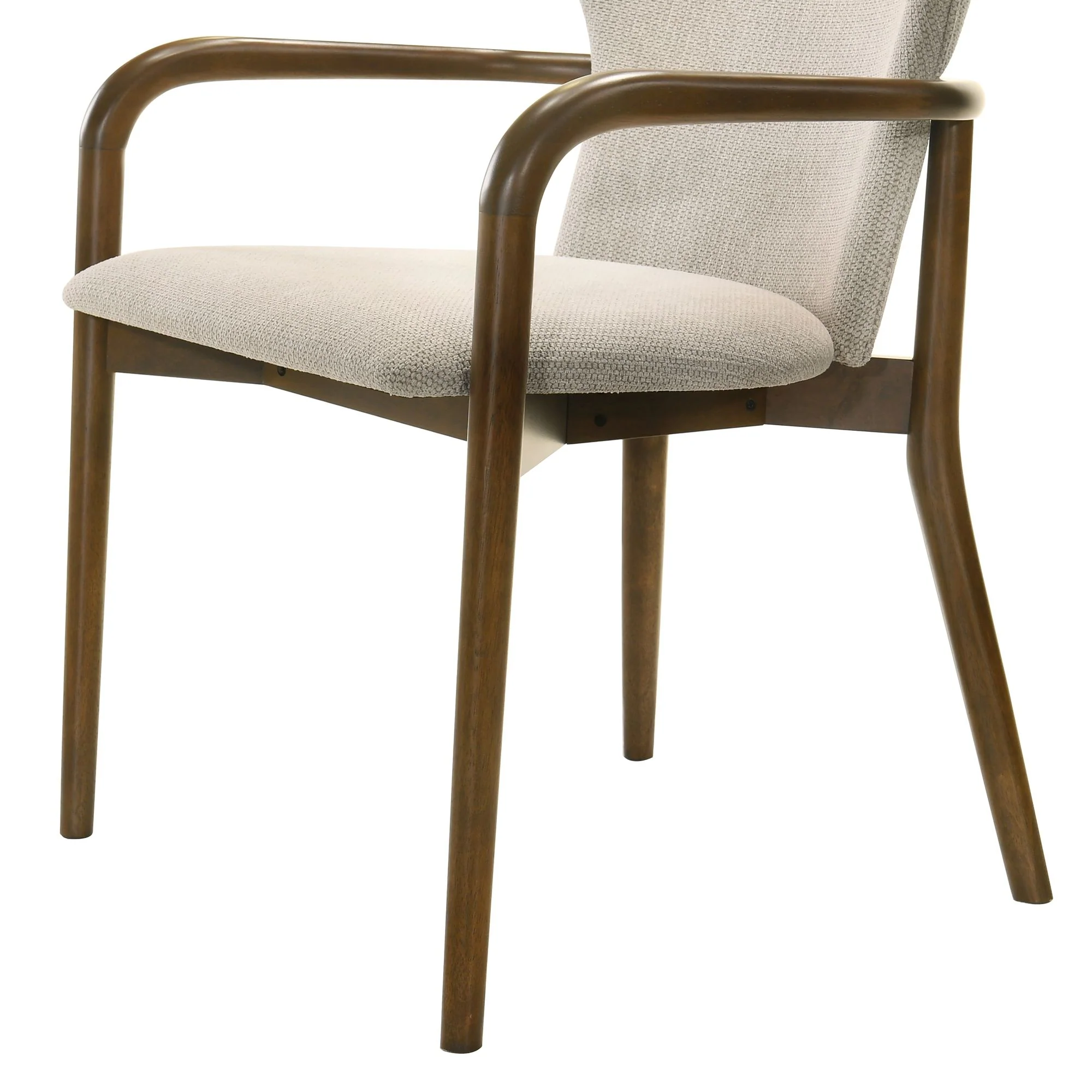 Klarissa - Dining Chair - Cream / Walnut - Image 7
