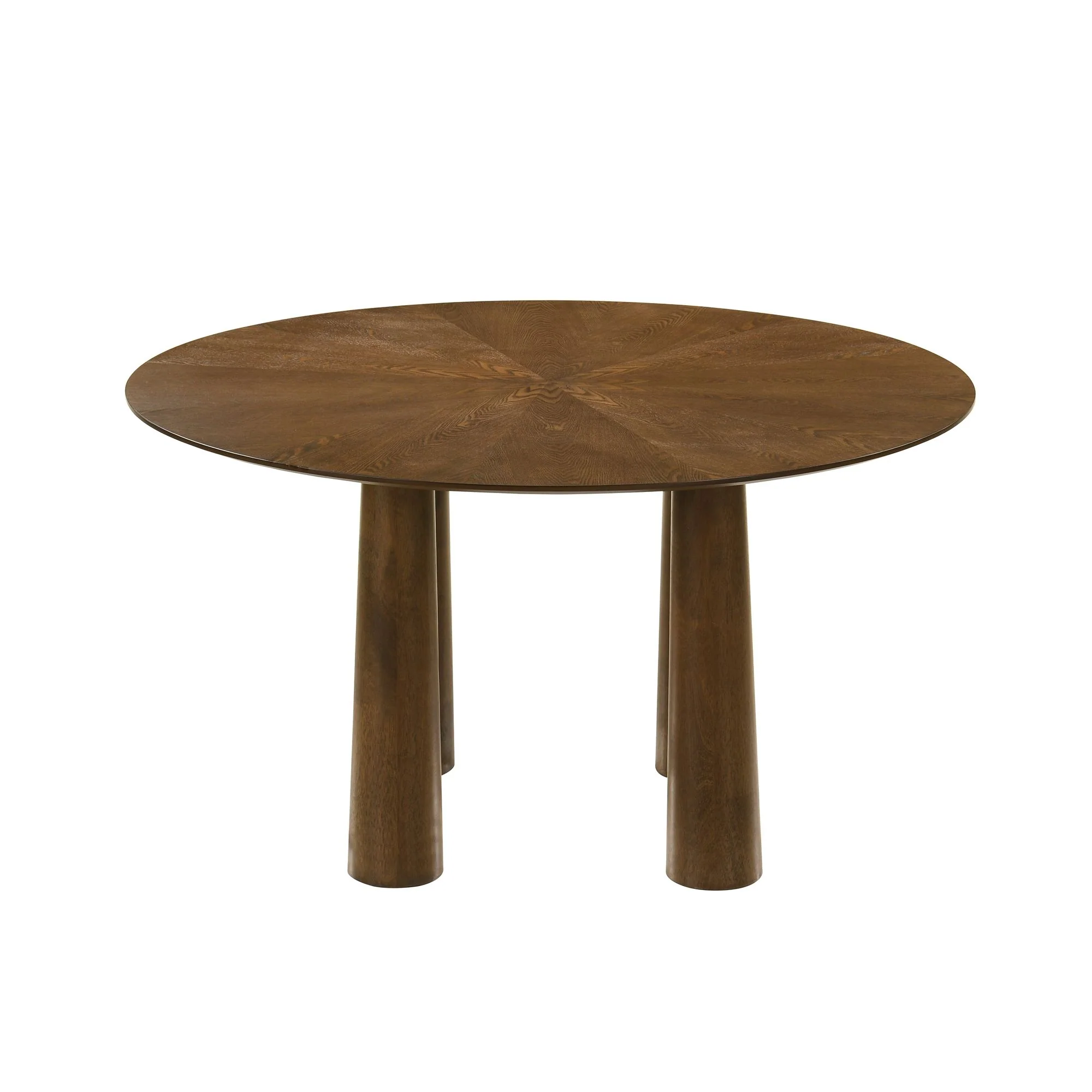 Klarissa - Round Dining Table - Walnut - Image 3