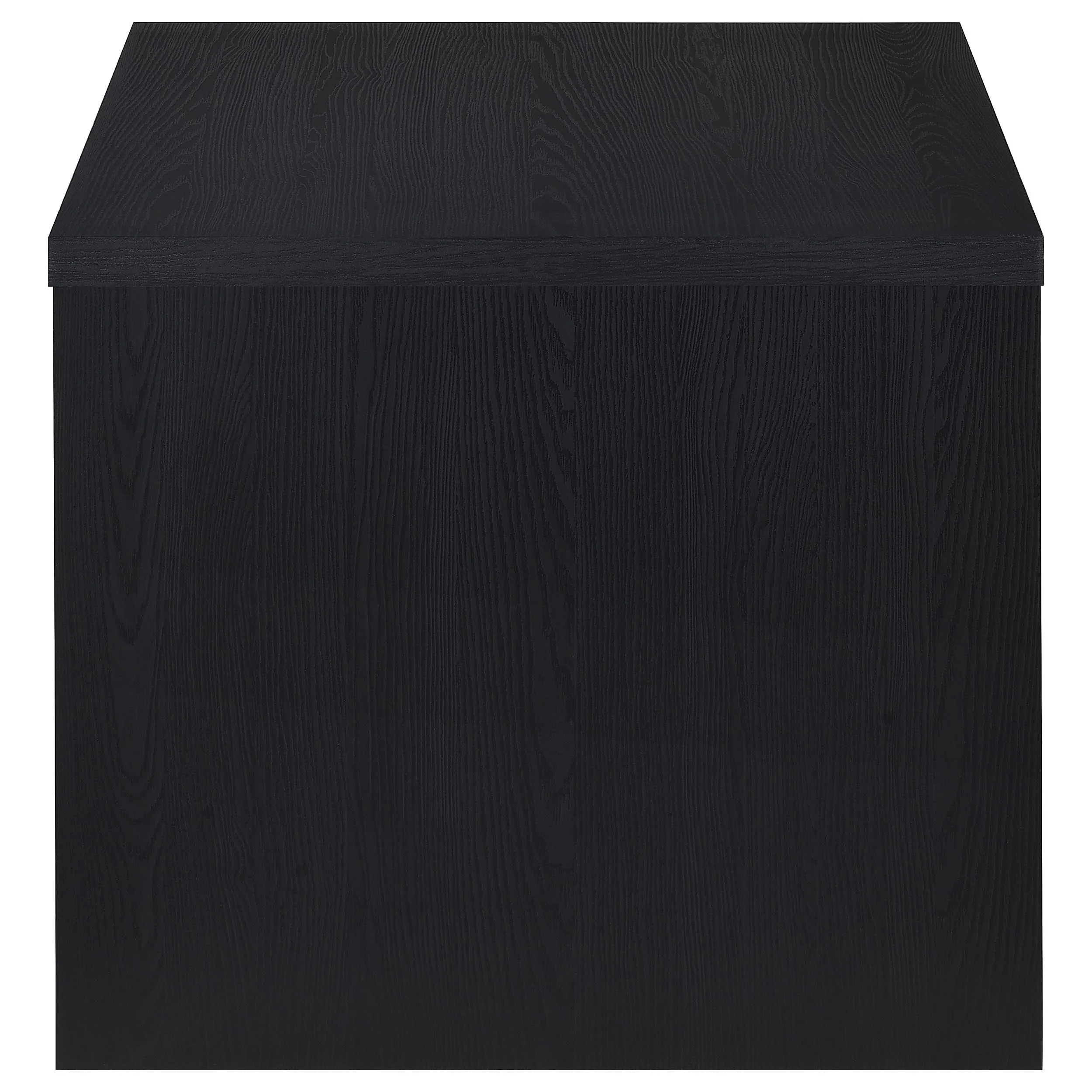 Knapp Engineered Wood Square Side End Table Black - Image 2