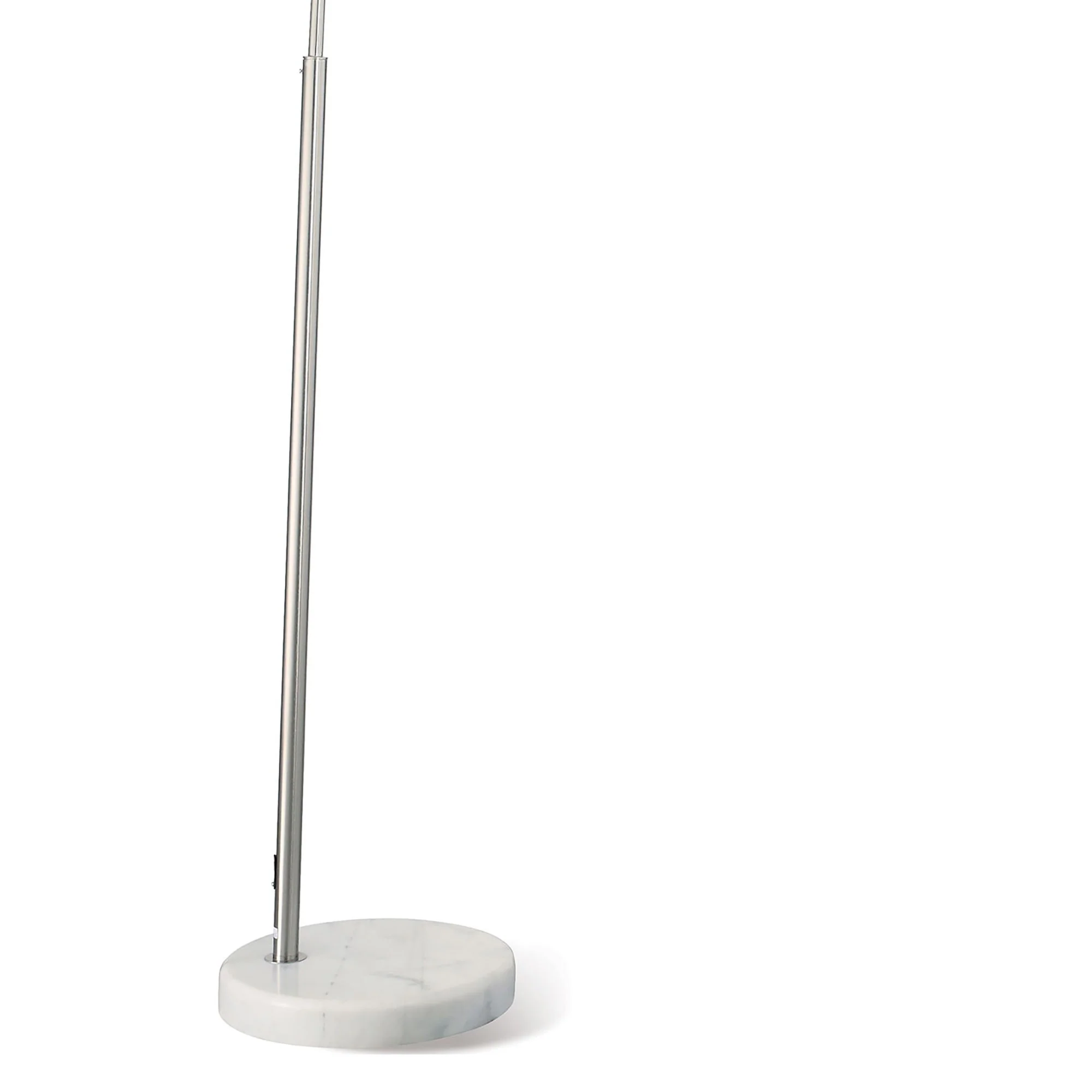 Krester - Dome Shade Arc Floor Lamp - Chrome - Image 4