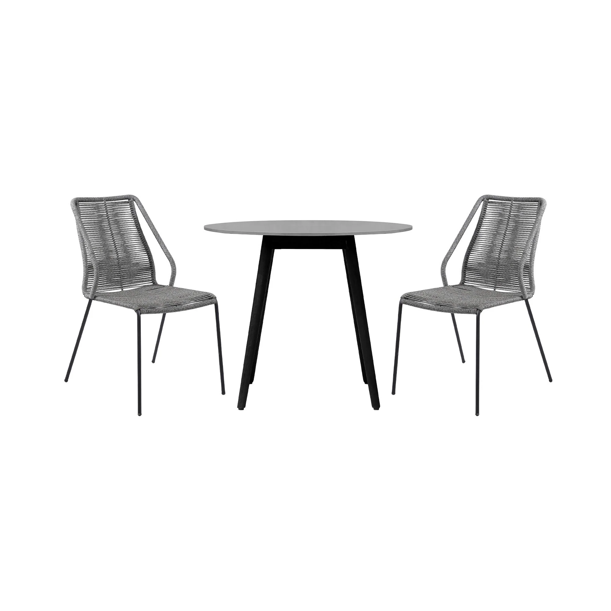 Kylie And Clip - 3 Piece Outdoor Patio Dining Set