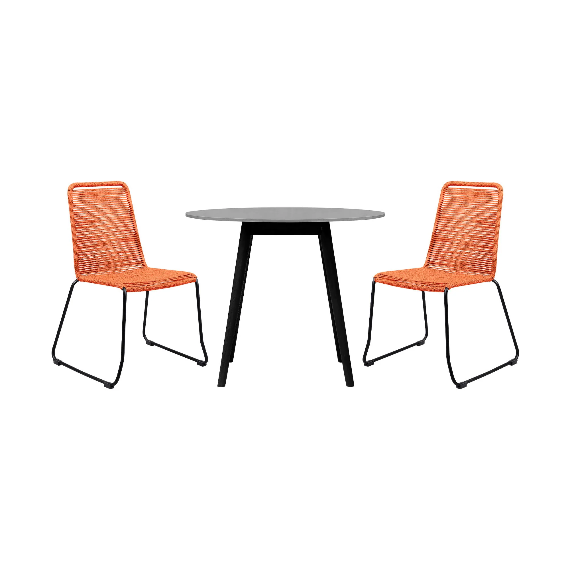 Kylie And Shasta - 3 Piece Outdoor Patio Dining Set - Image 2