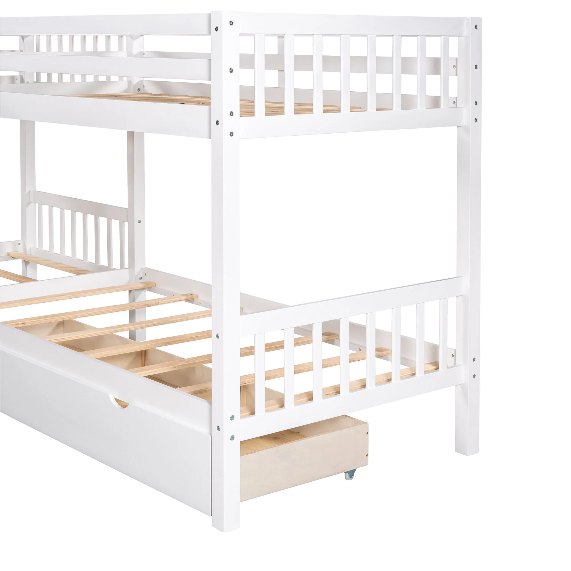 L Shaped Bunk Bed With Drawers - Image 16
