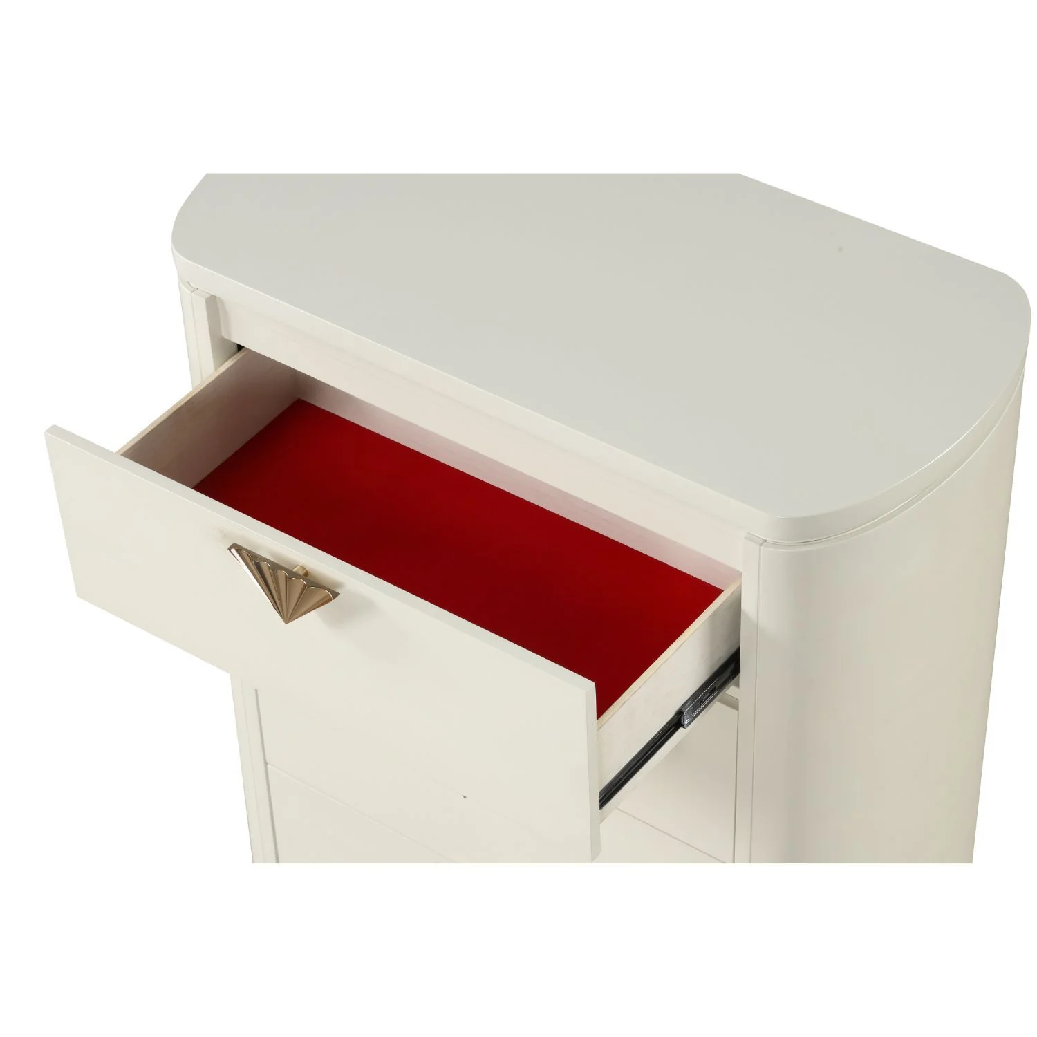 La Pierre - 5 Drawer Chest - Beige - Image 3