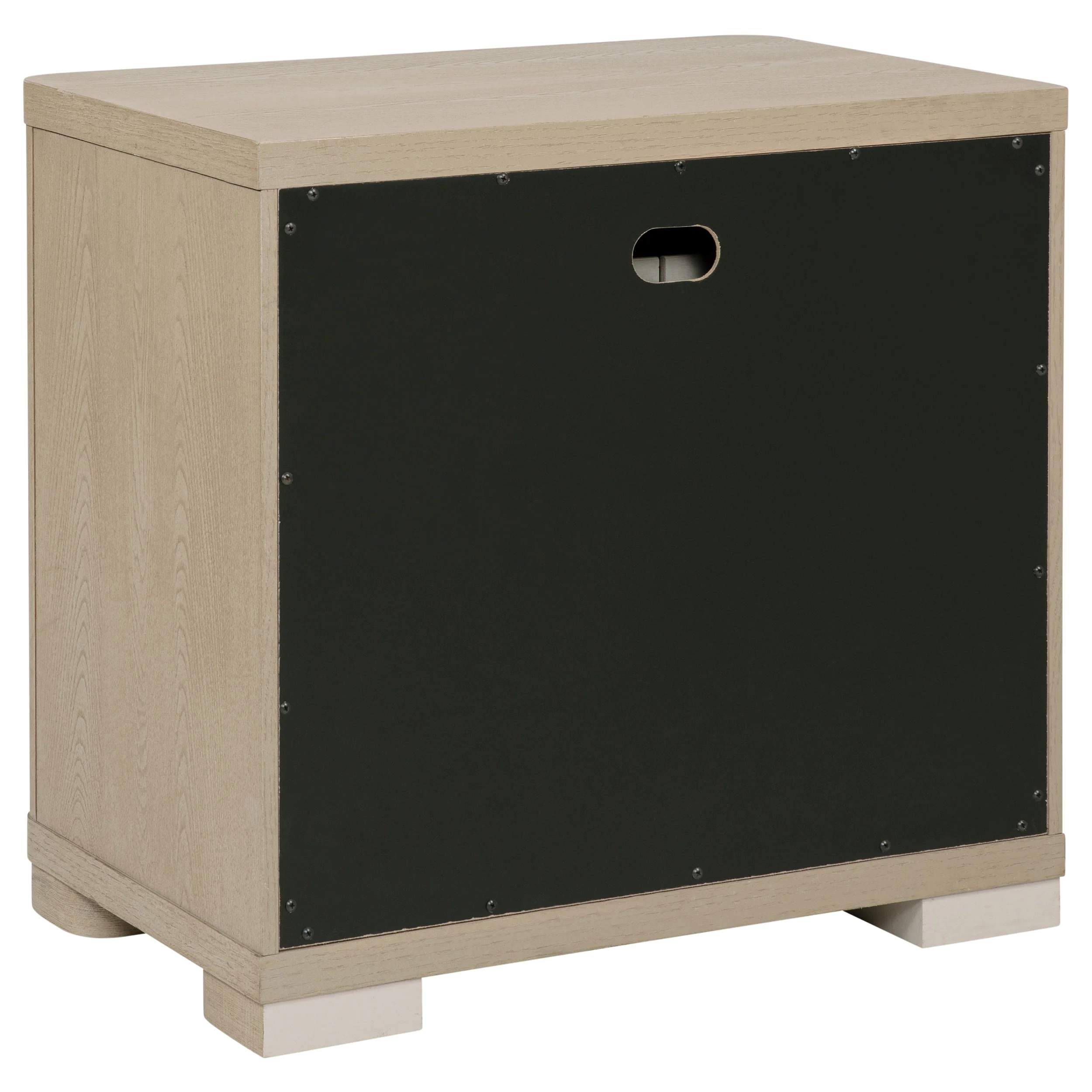 Ladera 2-Drawer Nightstand Bedside Table Light Elm - Image 6