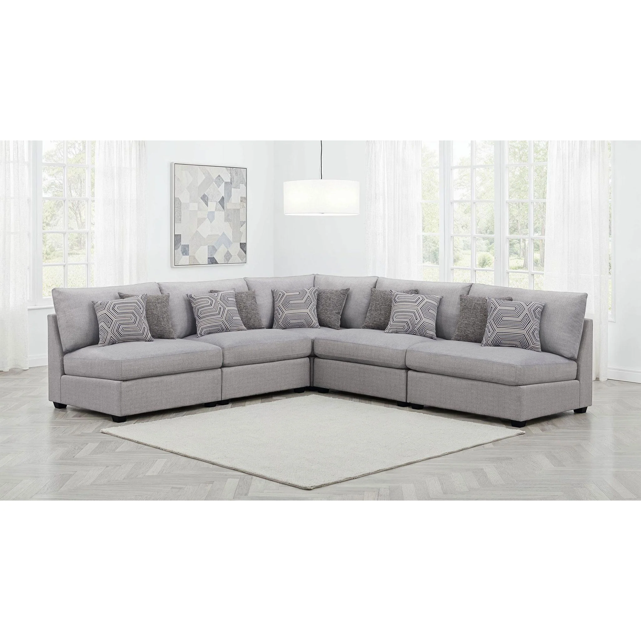 Lafayette - Modular Upholstered Sectional Sofa - Image 4
