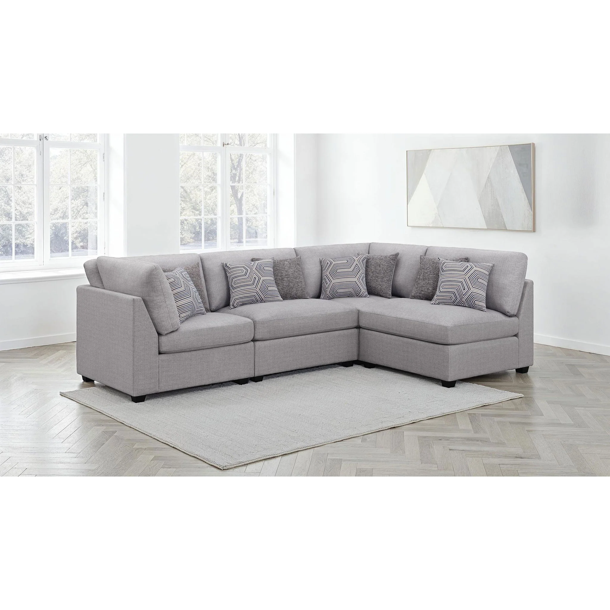Lafayette - Modular Upholstered Sectional Sofa - Image 7