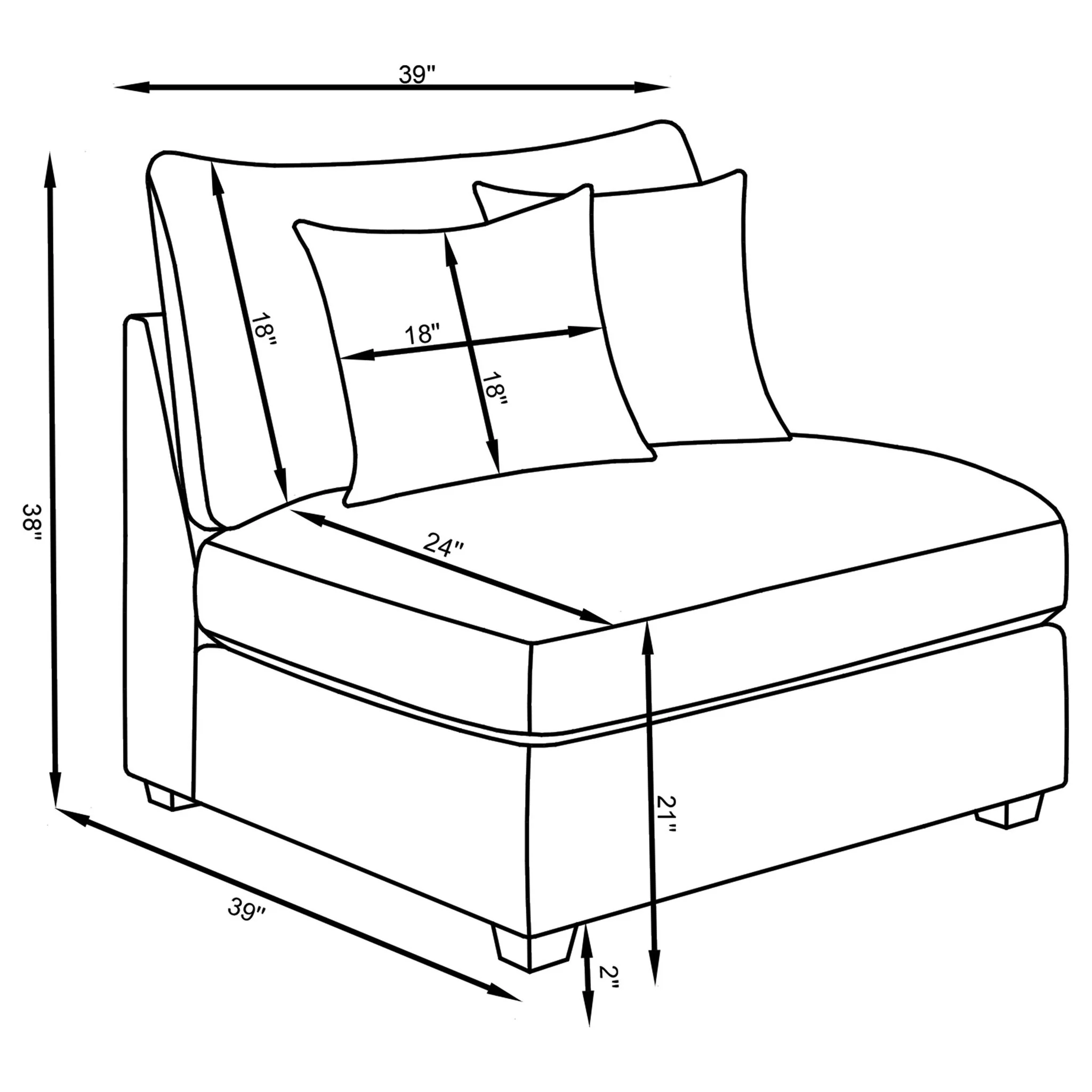 Lafayette - Modular Upholstered Sectional Sofa - Image 9