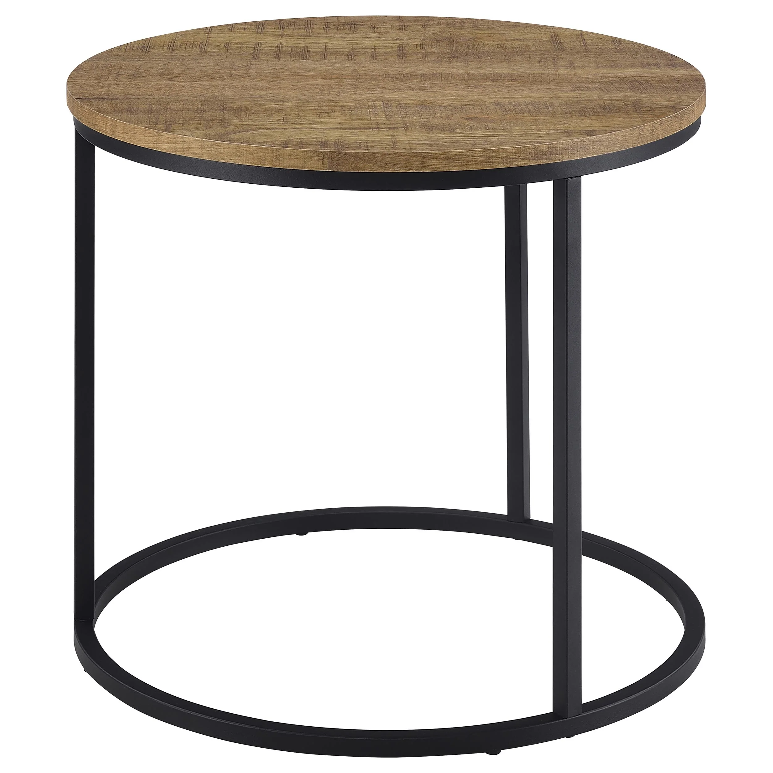 Lainey Round Occasional Side End Table in Mango - Image 7