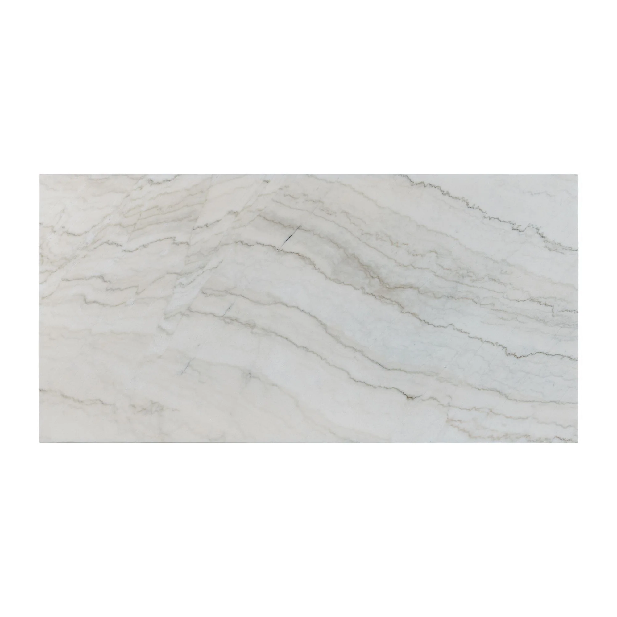 Lakeview - Marble Standard Height Rectangular Dining Table - White - Image 5