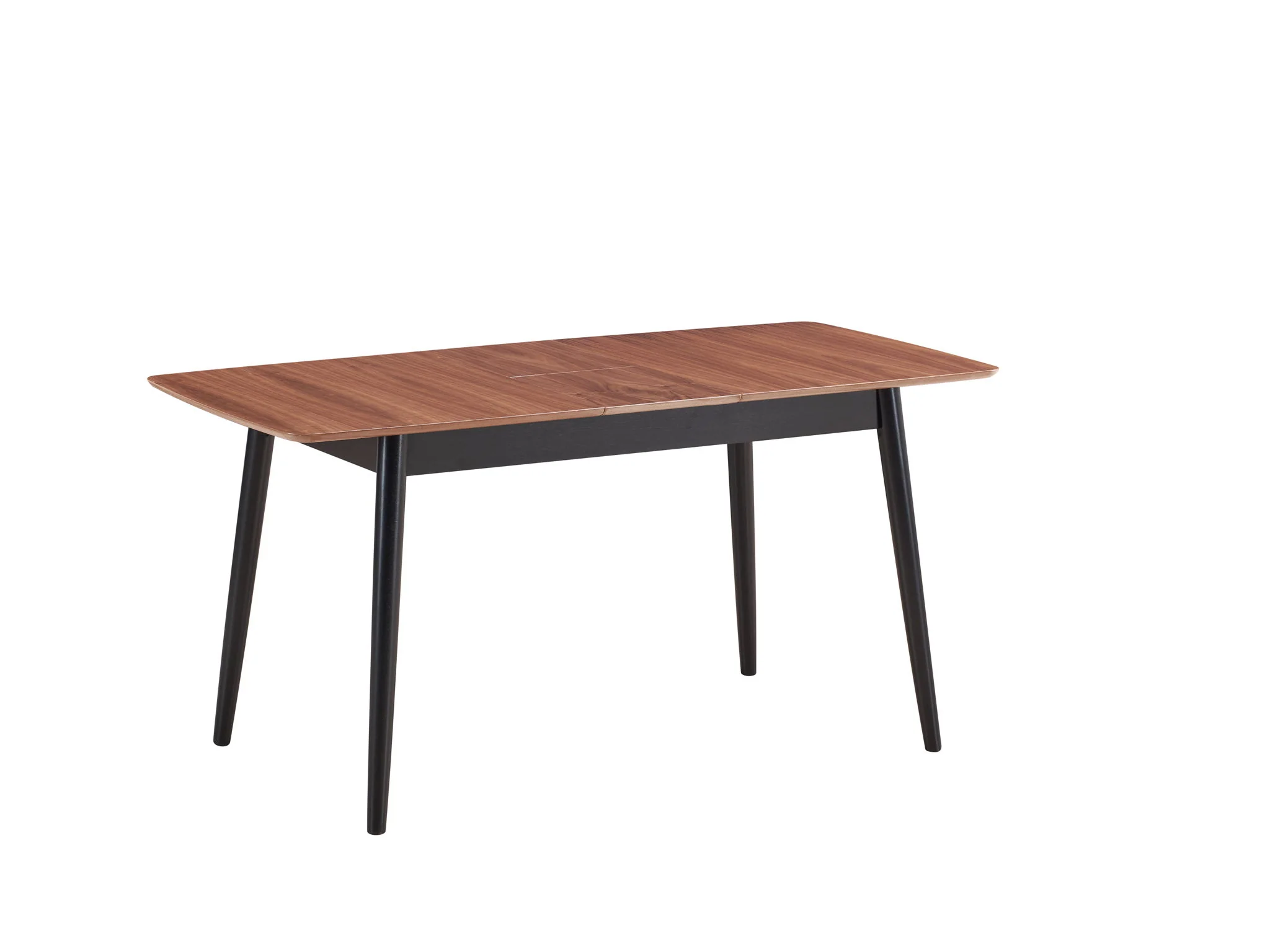 Lanae - Dining Table (Extension Bufferfly Leaf) - Natural / Black - Image 5