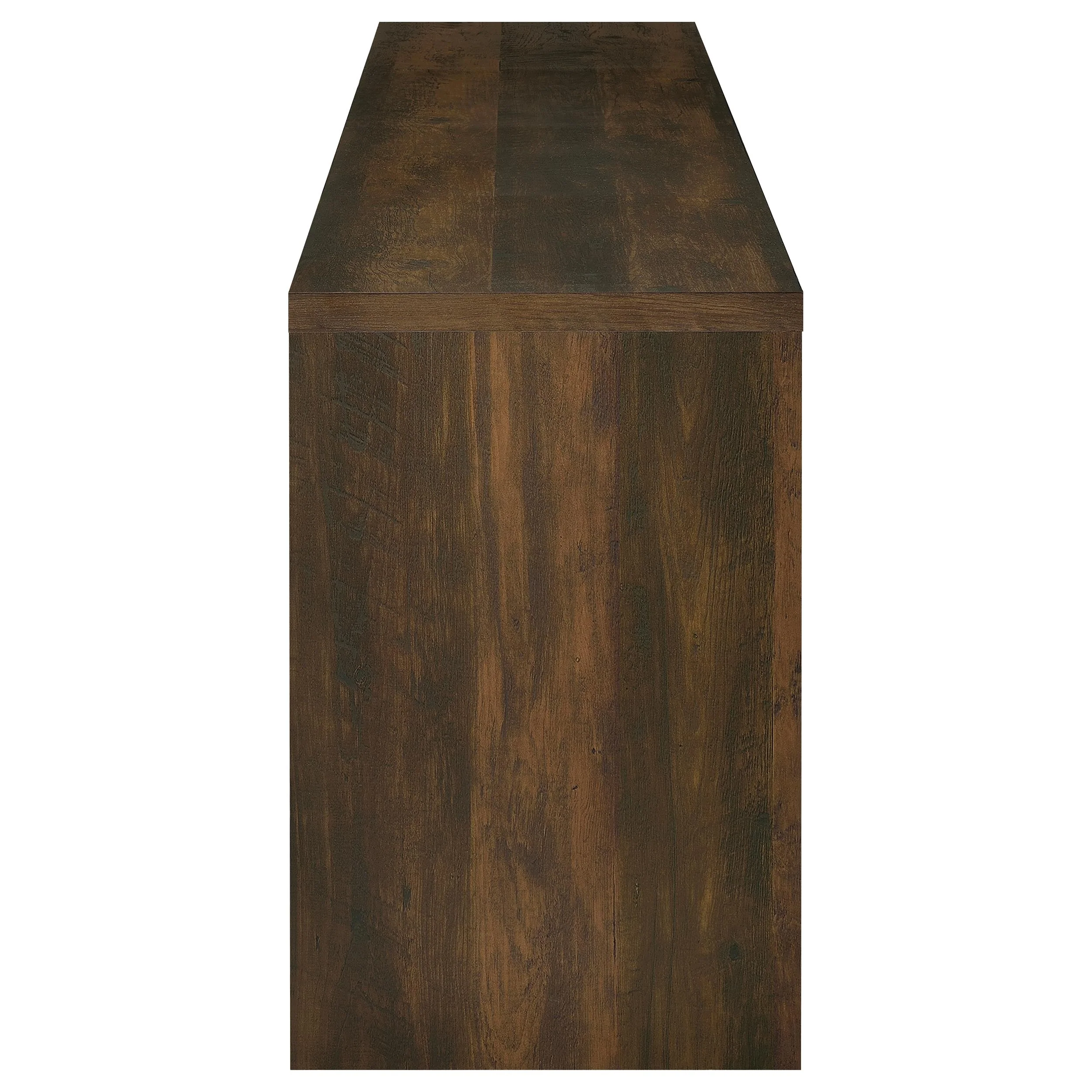 Laughlin 3-Piece Entertainment Center TV Stand Dark Pine - Image 7