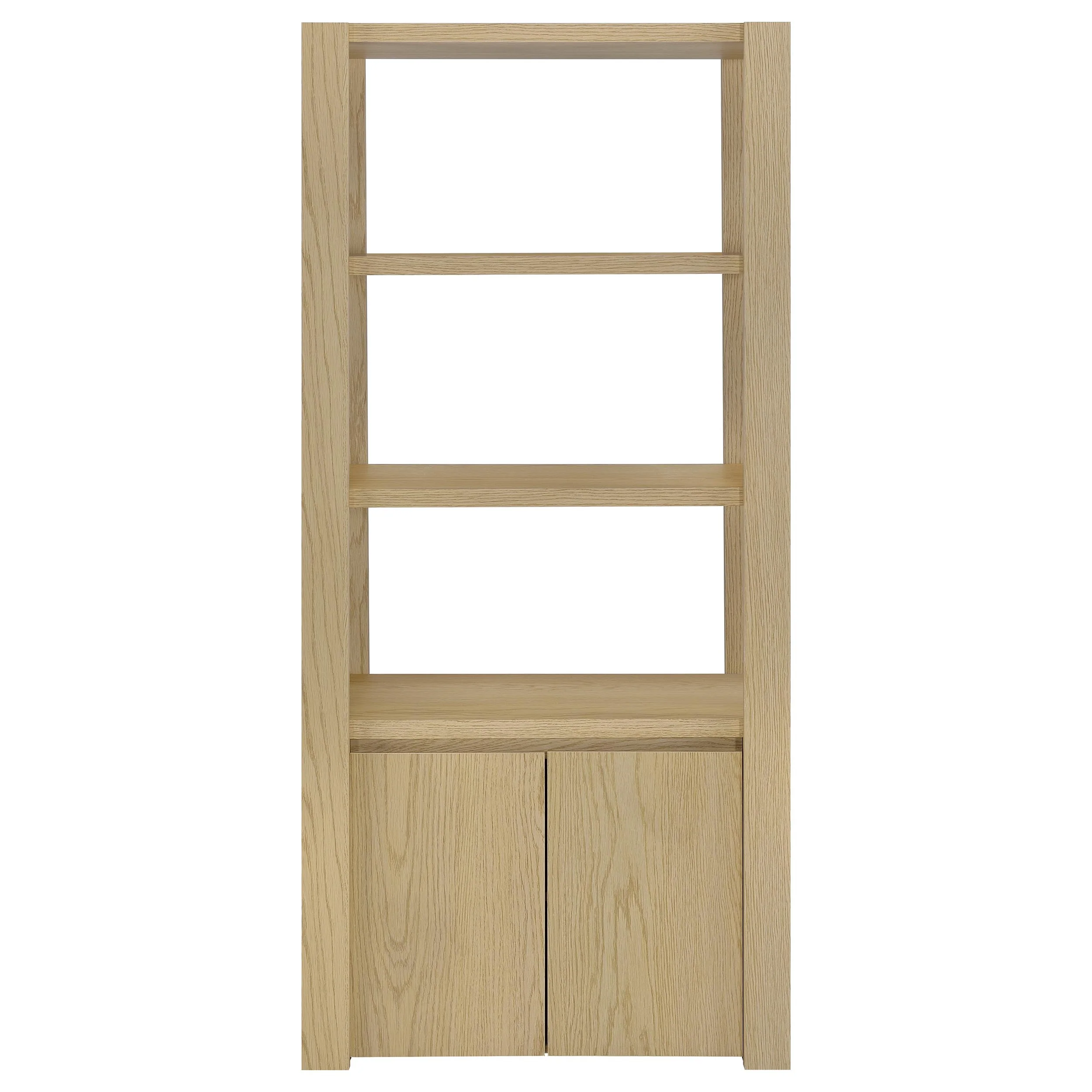 Laurelton 3-Piece Entertainment Center Light Oak - Image 12