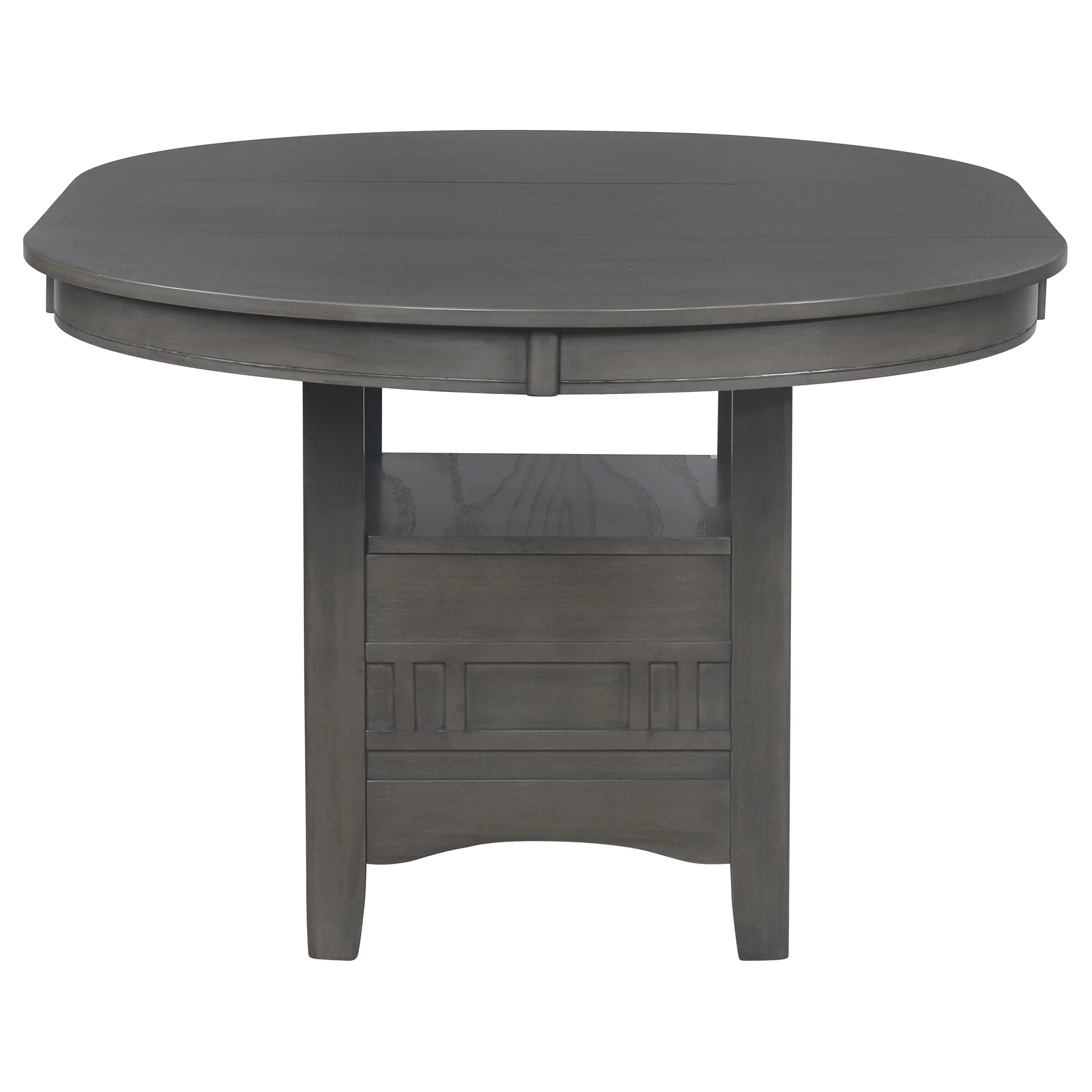 Lavon 5-Piece Oval Extension Dining Set, Medium Grey - Image 4
