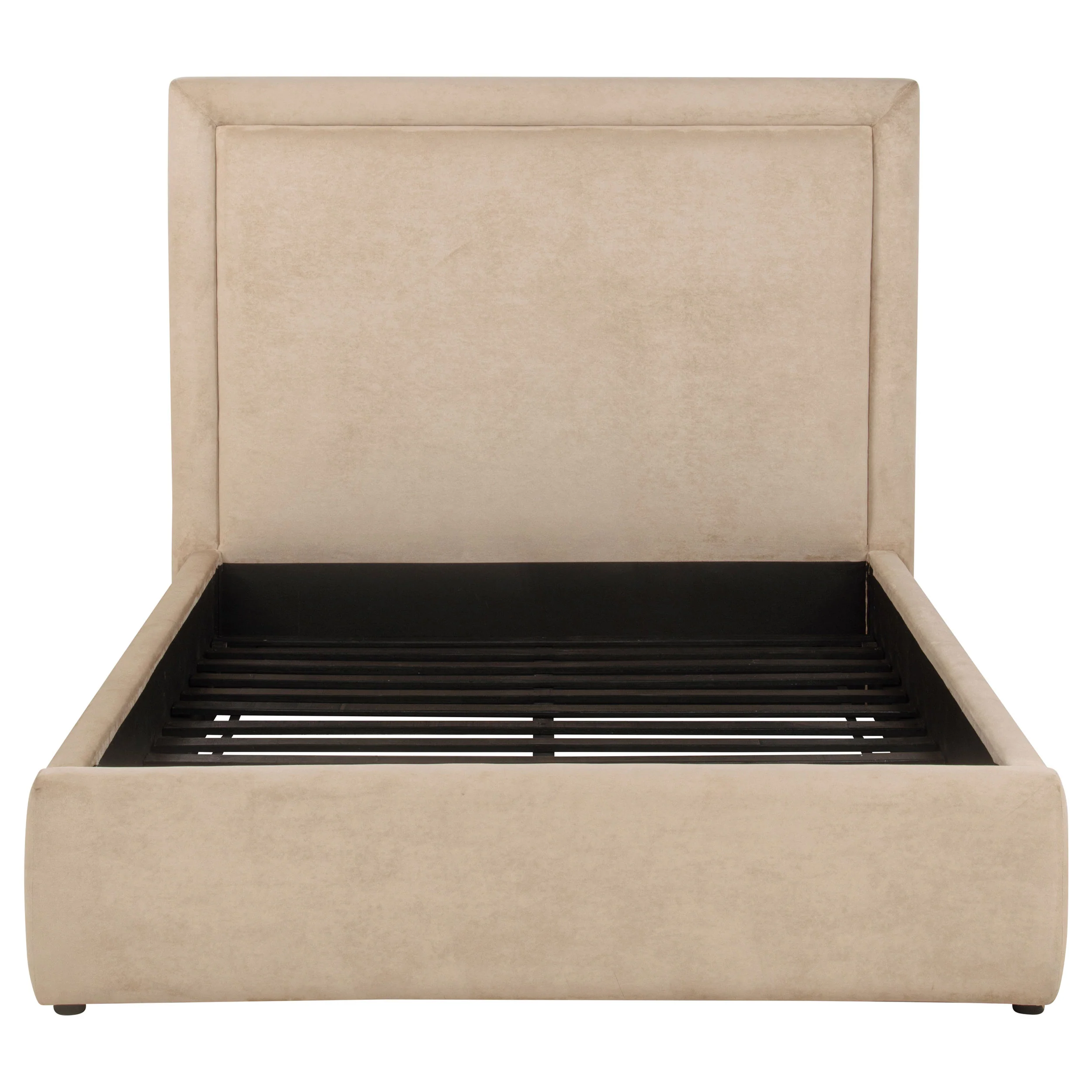 Lawson 54-inch Upholstered Full Platform Bed Light Saddle - Image 3