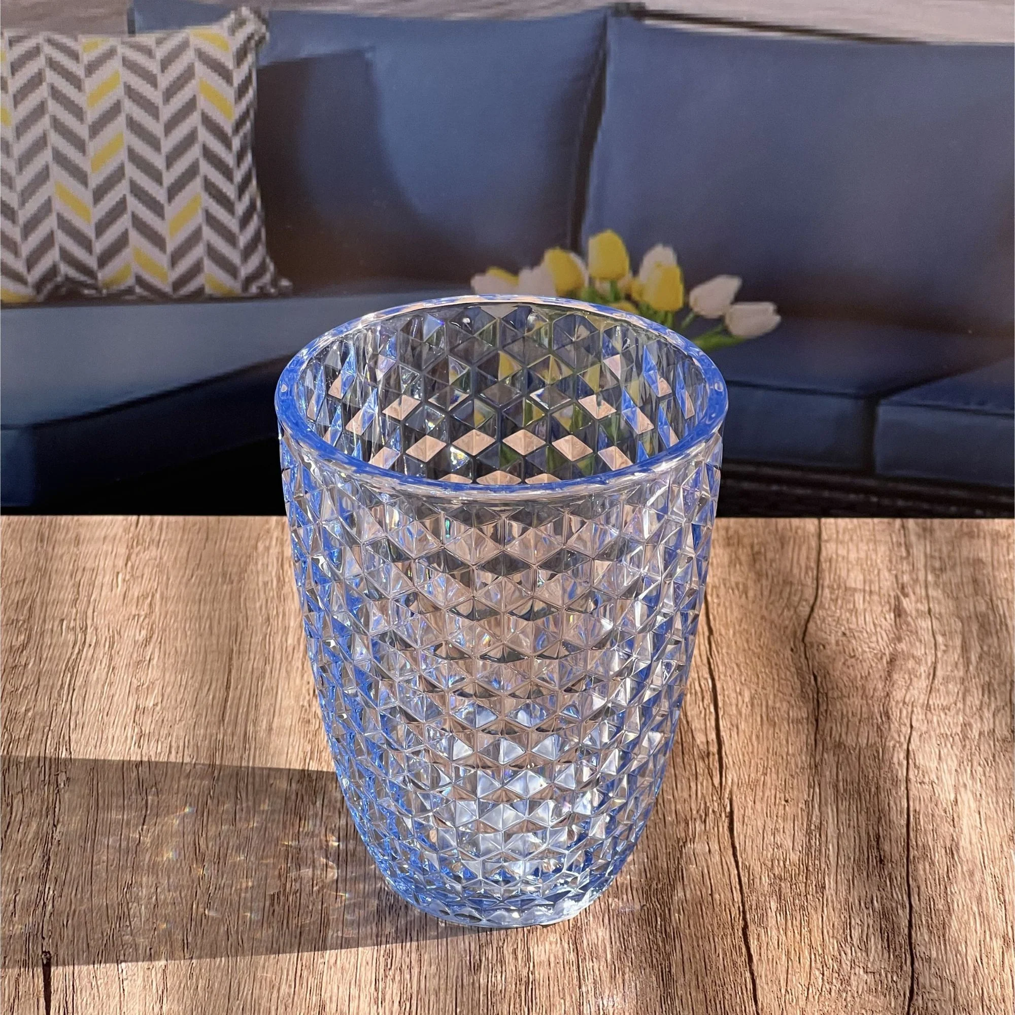 Leading Ware Diamond Cut Acrylic Glasses Drinking (Set of 4) - Image 16