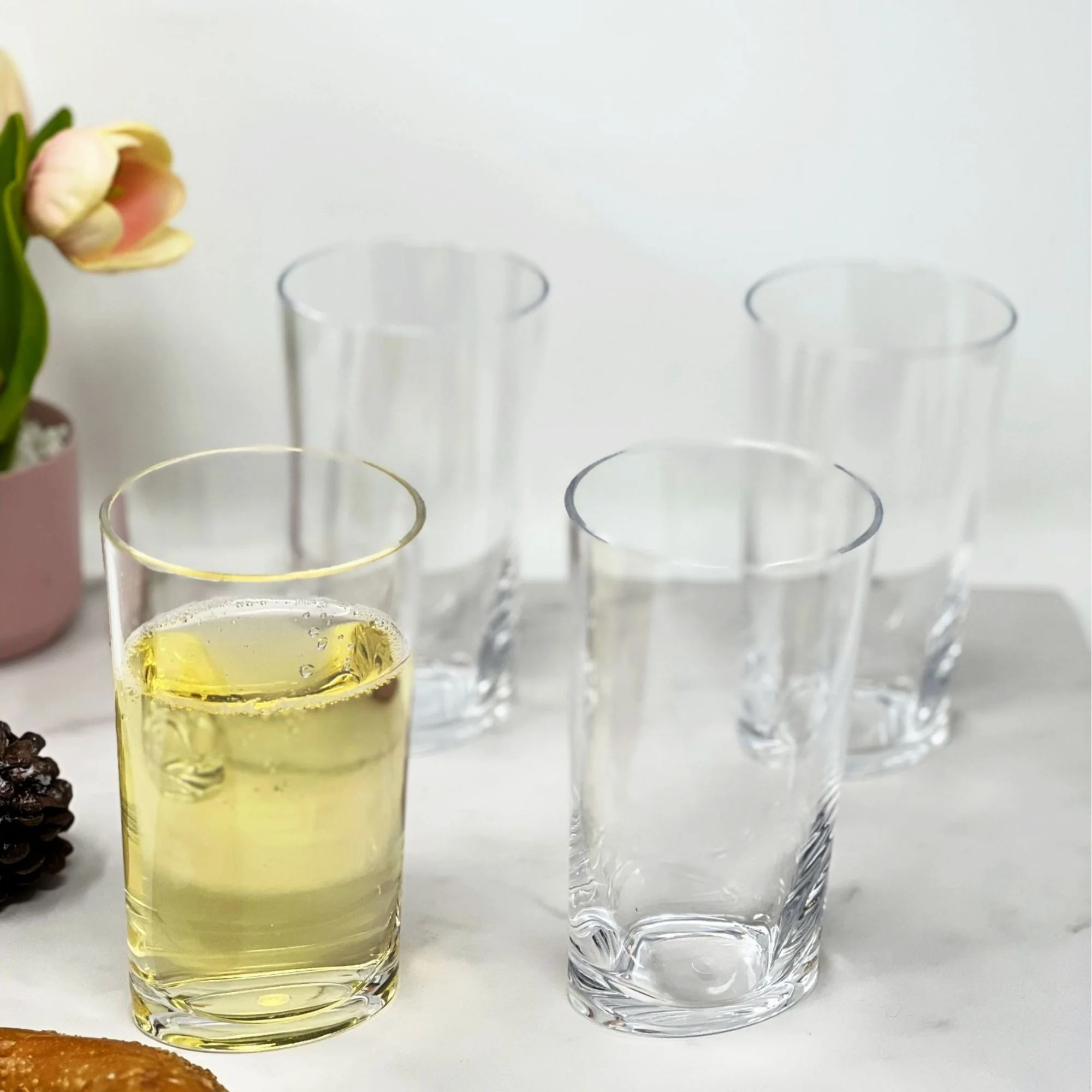 Leading Ware Oval Halo Acrylic Glasses Drinking Set - Image 9