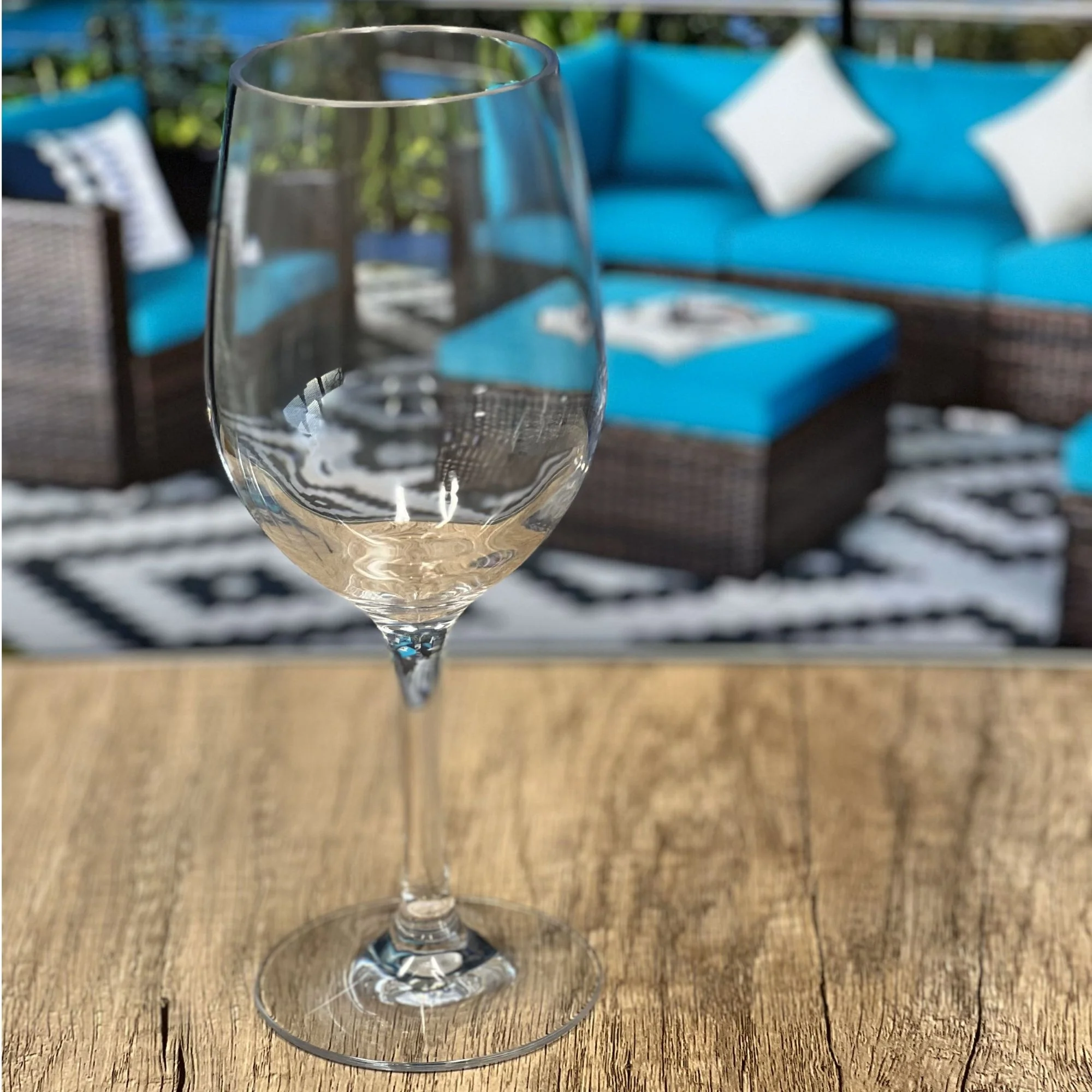 Leadingware Tritan Plastic Wine Glasses (Set of 4), Unbreakable, Bpa Free, 12Oz - Clear - Image 2