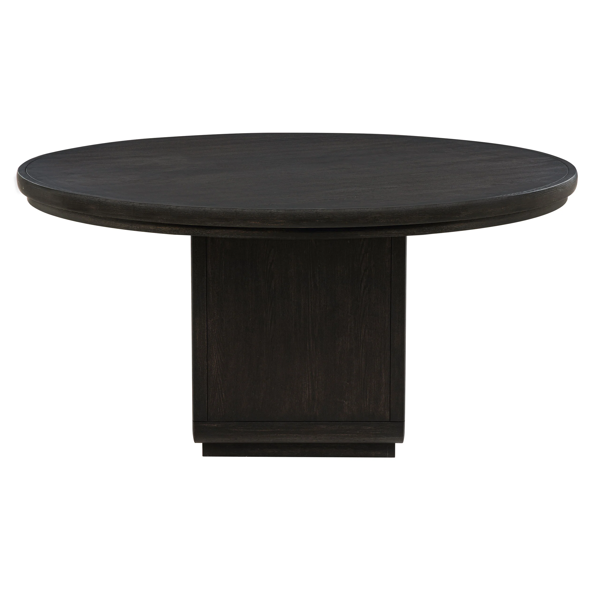 Leandro 60-Inch Round Dining Table in Burnished Black - Image 4