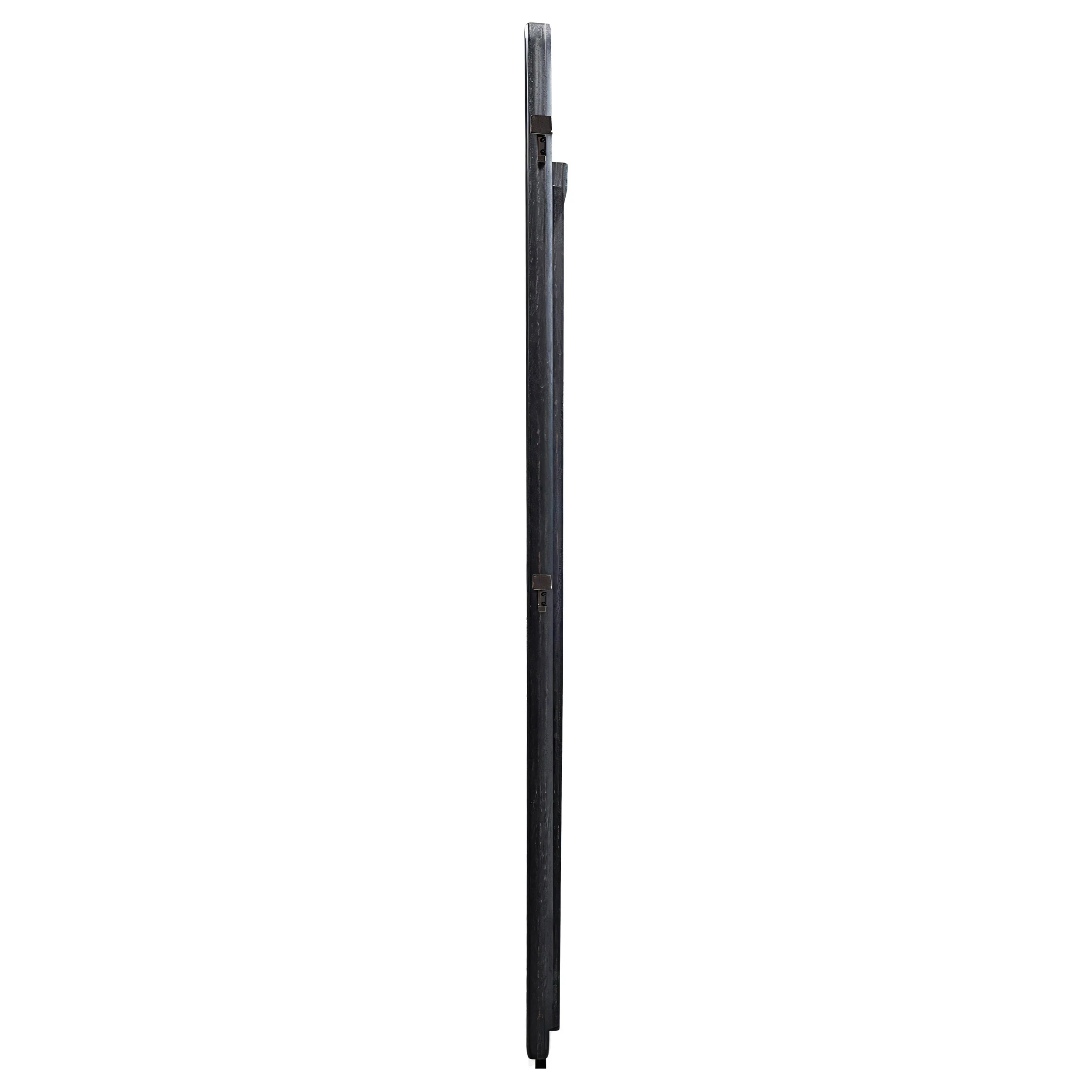 Leandro 76-Inch Full Length Floor Mirror, Burnished Black - Image 2