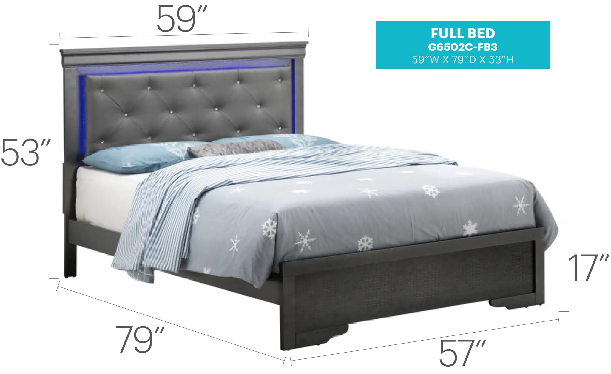 LED Elegant Bed - Image 10
