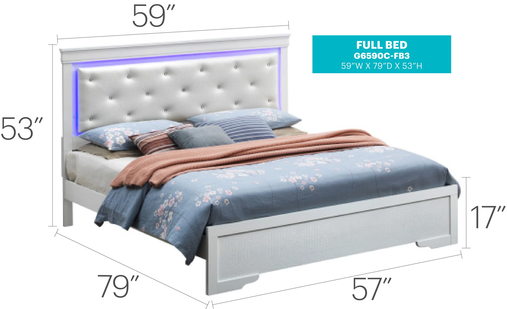 LED Elegant Bed - Image 35
