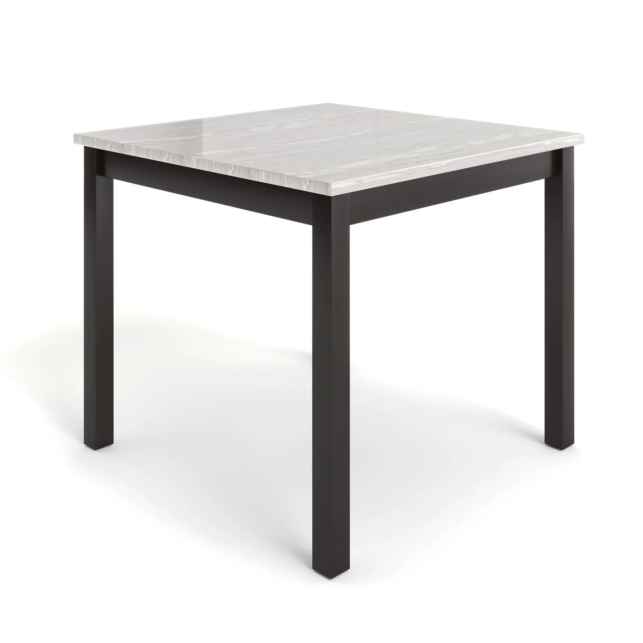 Leon - Bar Table And 4 Bar Stools - Espresso / White - Image 7