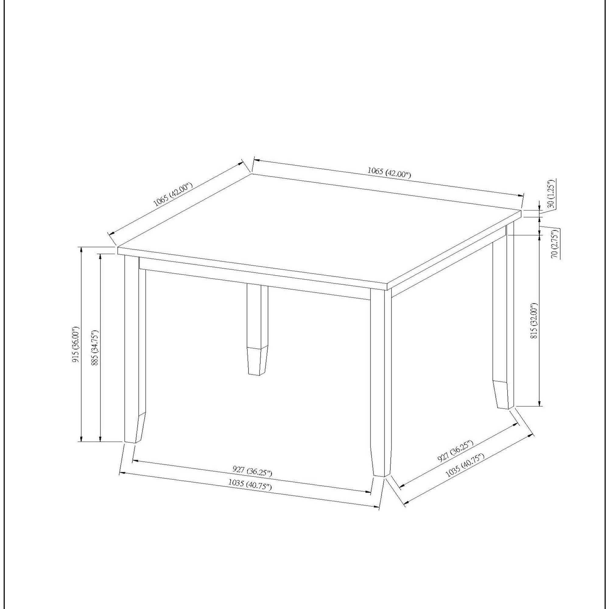 Leoncia - Bar Table And 4 Bar Stools - Espresso / White - Image 7
