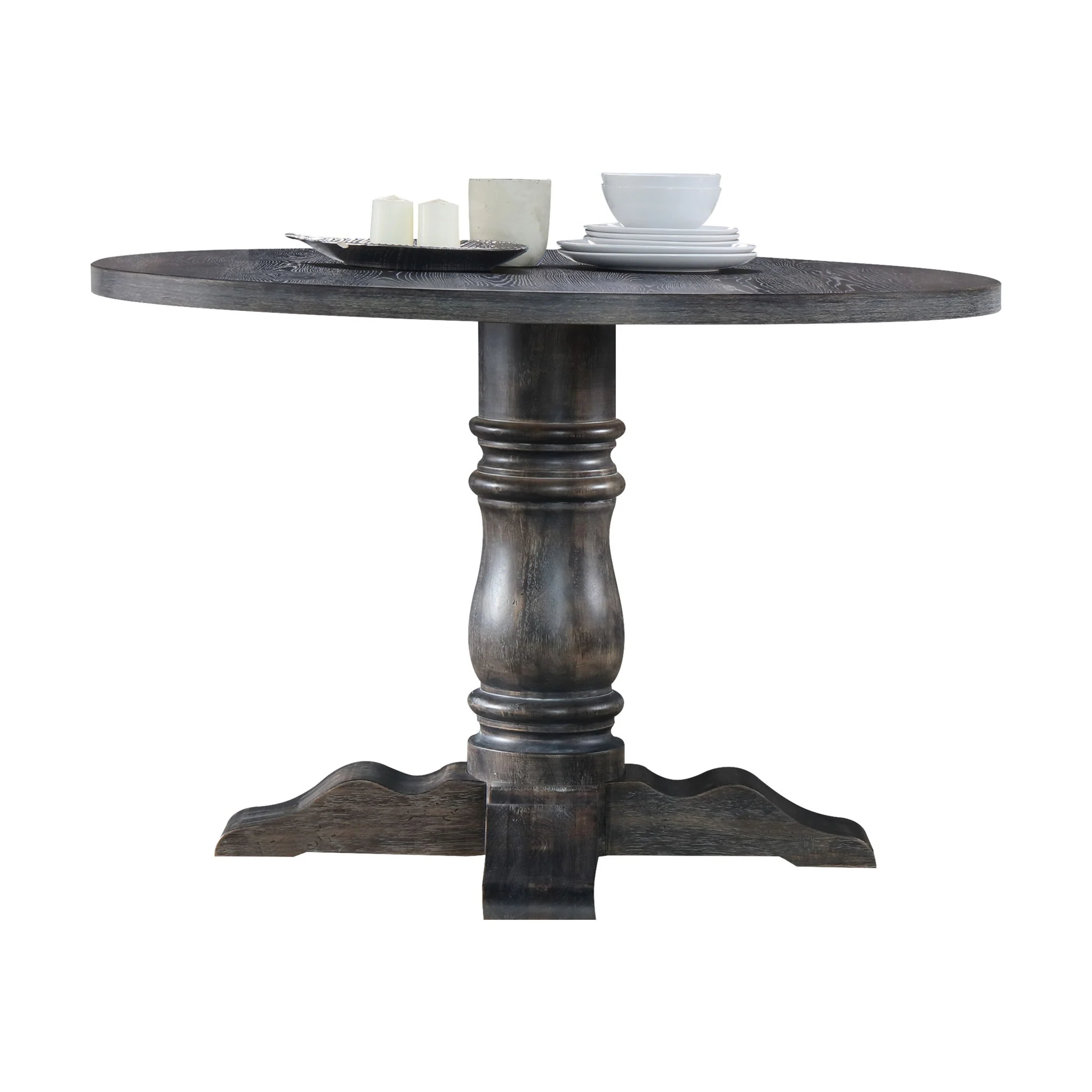 Leventis - Weathered Dining Table - Gray - Image 6