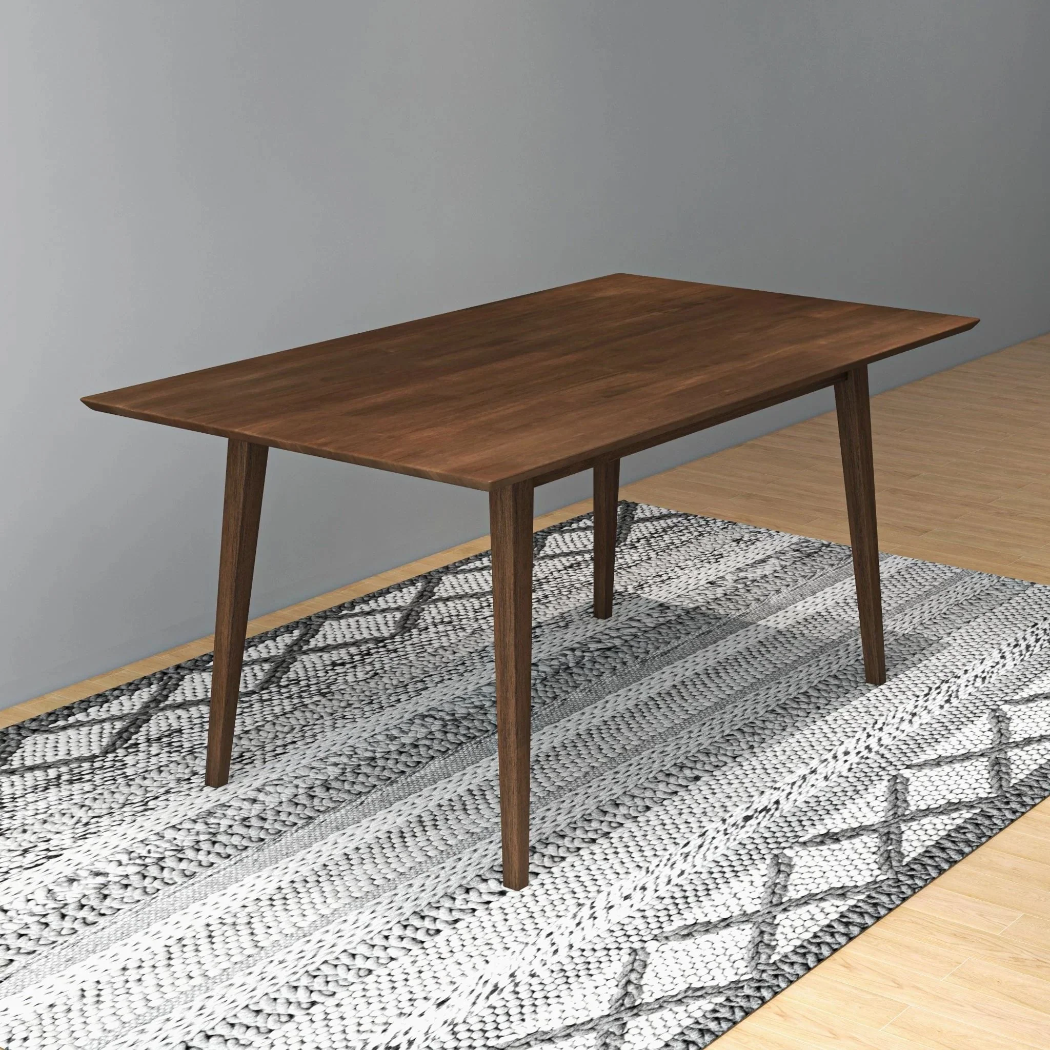 Levi - Modern Style Rectangular Dining Kitchen Table - Image 33