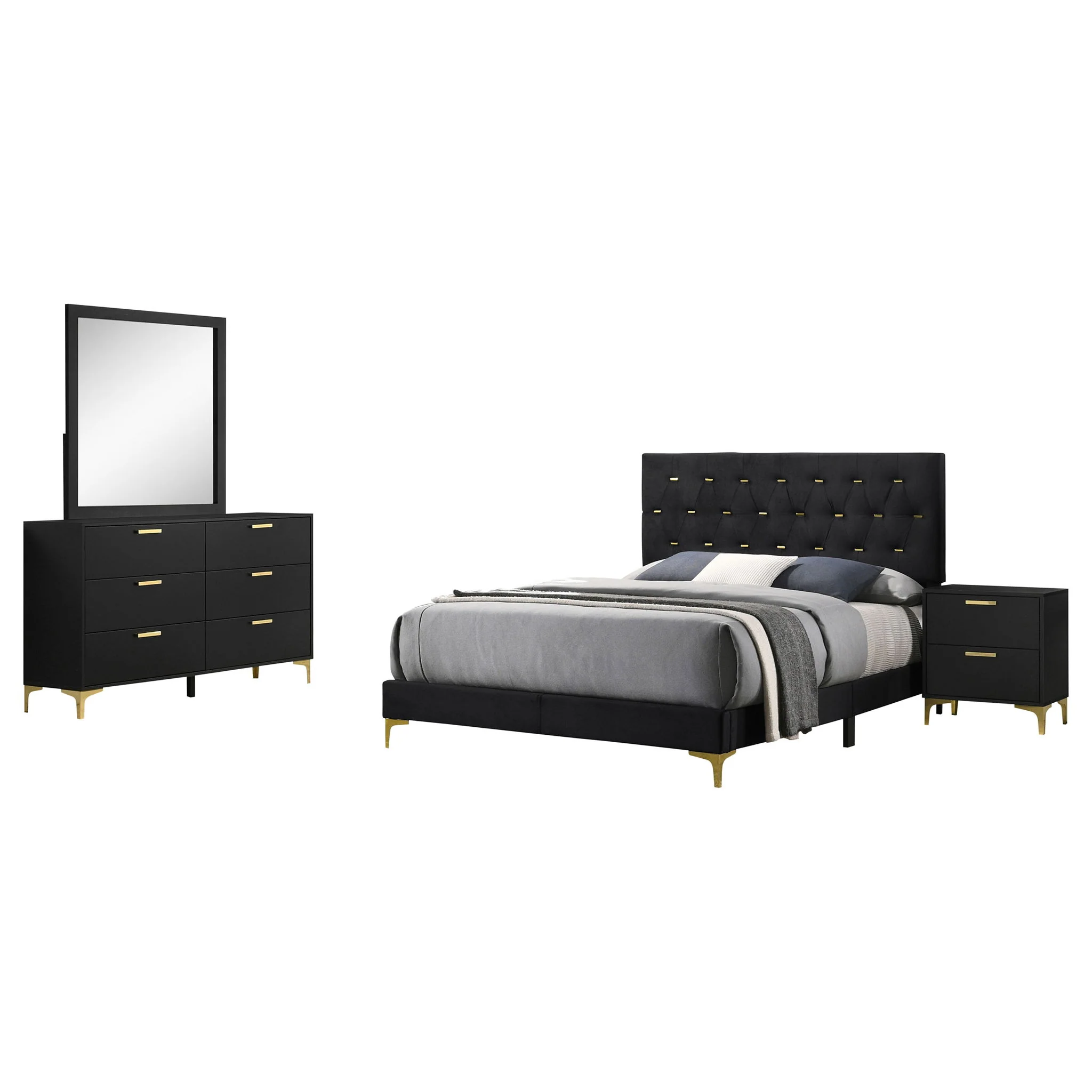 Lexie - Tufted Panel Bedroom Set - Image 8