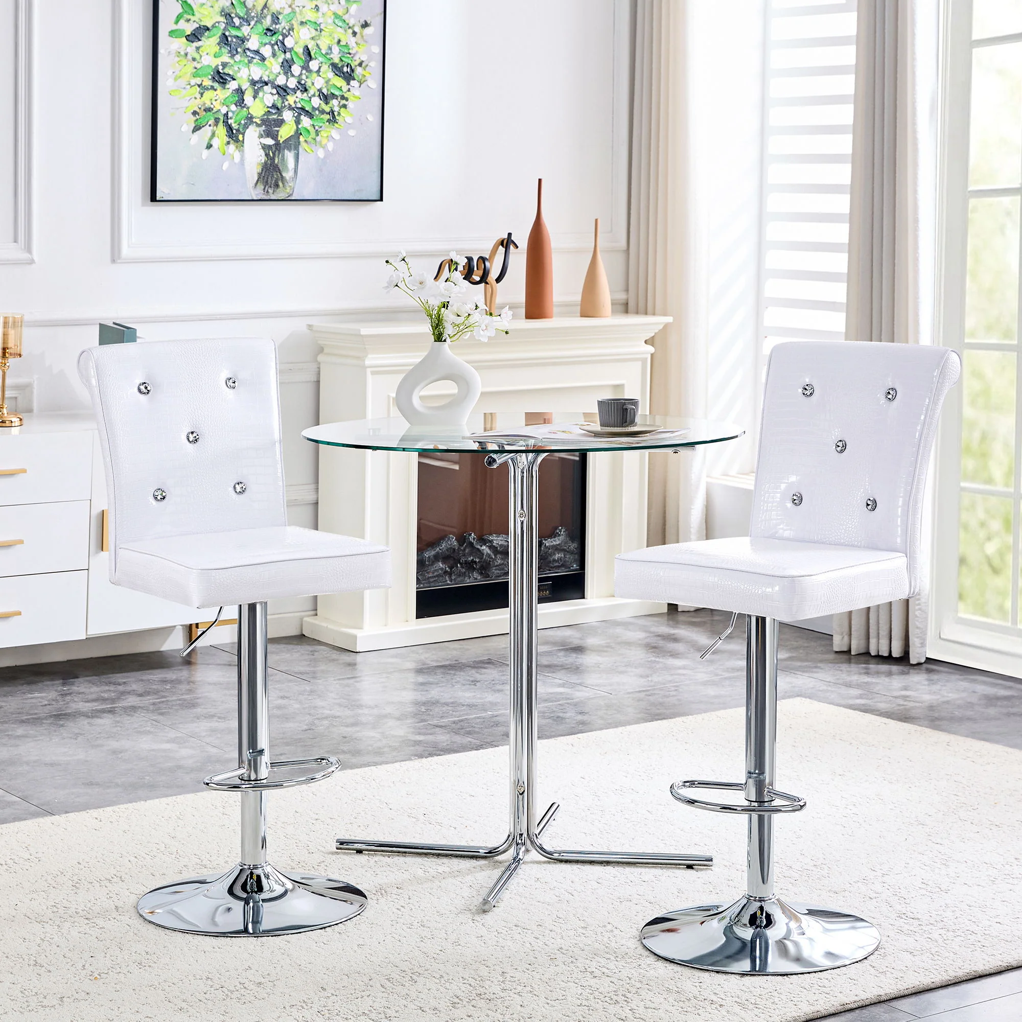 Lift Chairs For Dining Room Seating (Set of 2) - Image 8