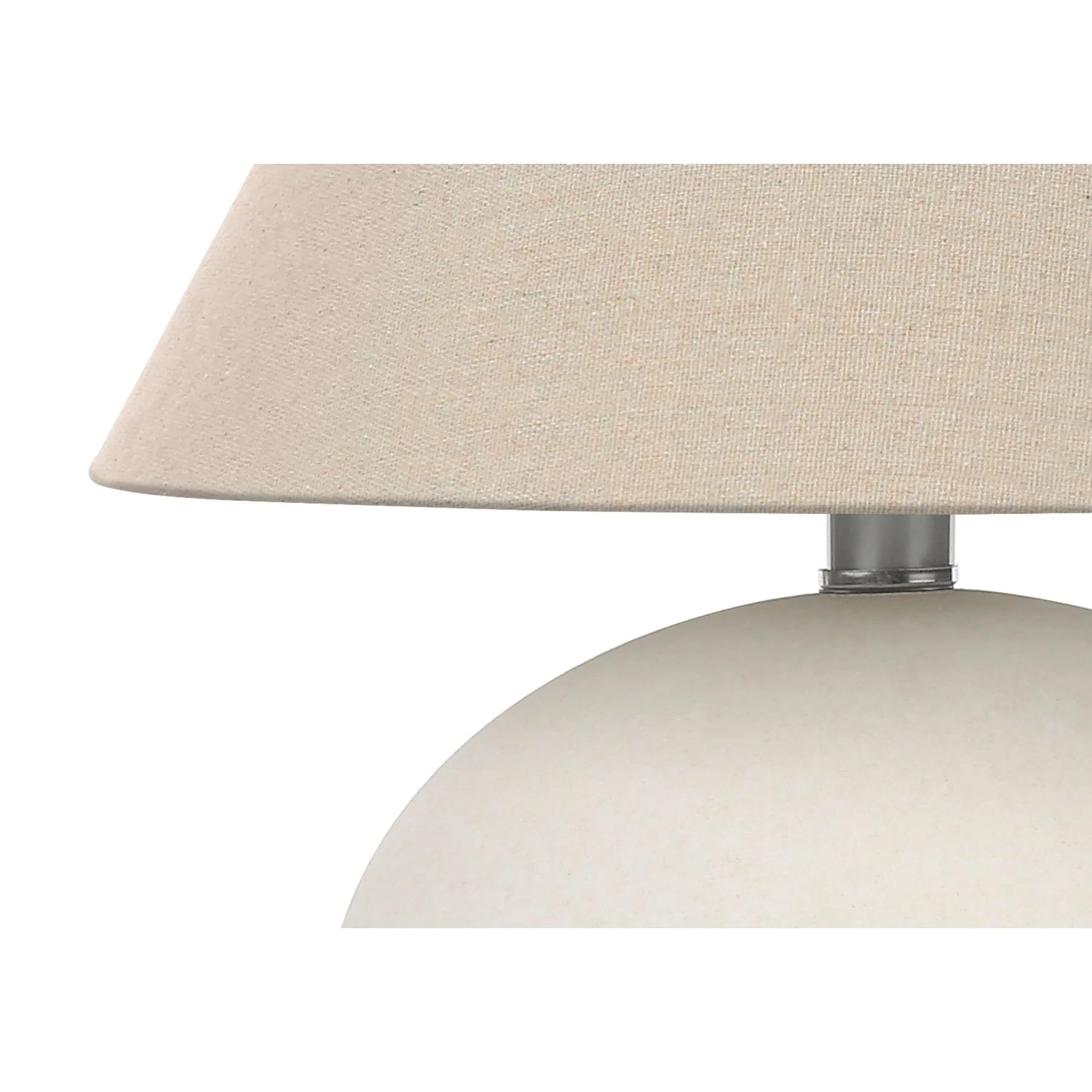 Lighting, Table Lamp Contemporary - Cream - Image 5