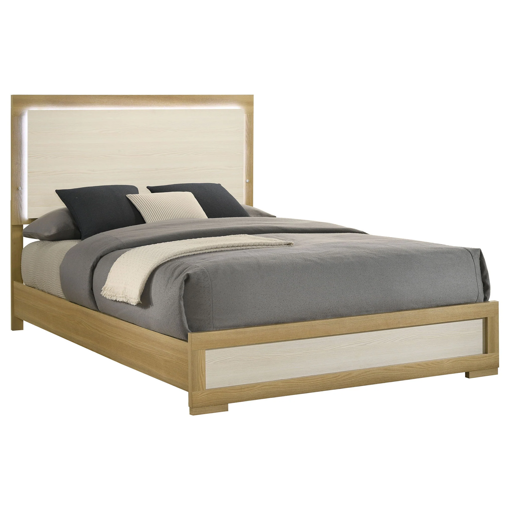 Lincoln - LED Panel Bed With Touch Light Headboard - Image 8