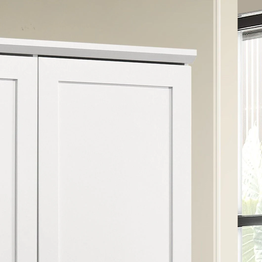 Lincoln - Storage Cabinet With Swing Out Storage Door - White - Image 6
