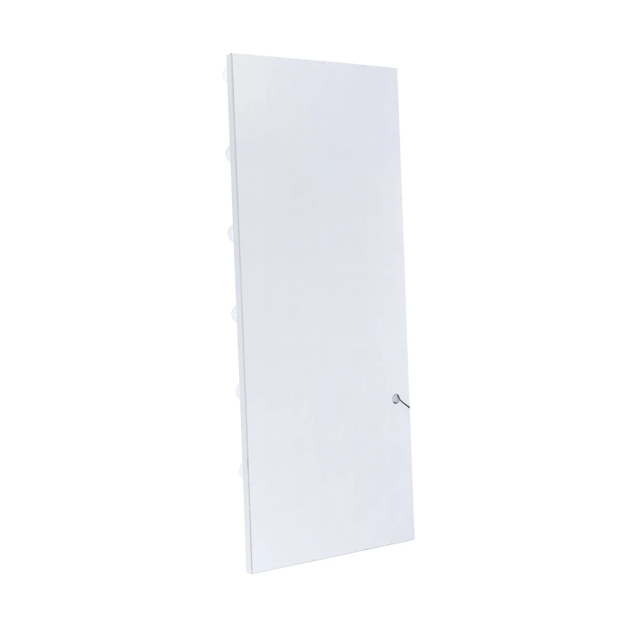 Lindy - Floor Mirror With Lights - White - Image 3