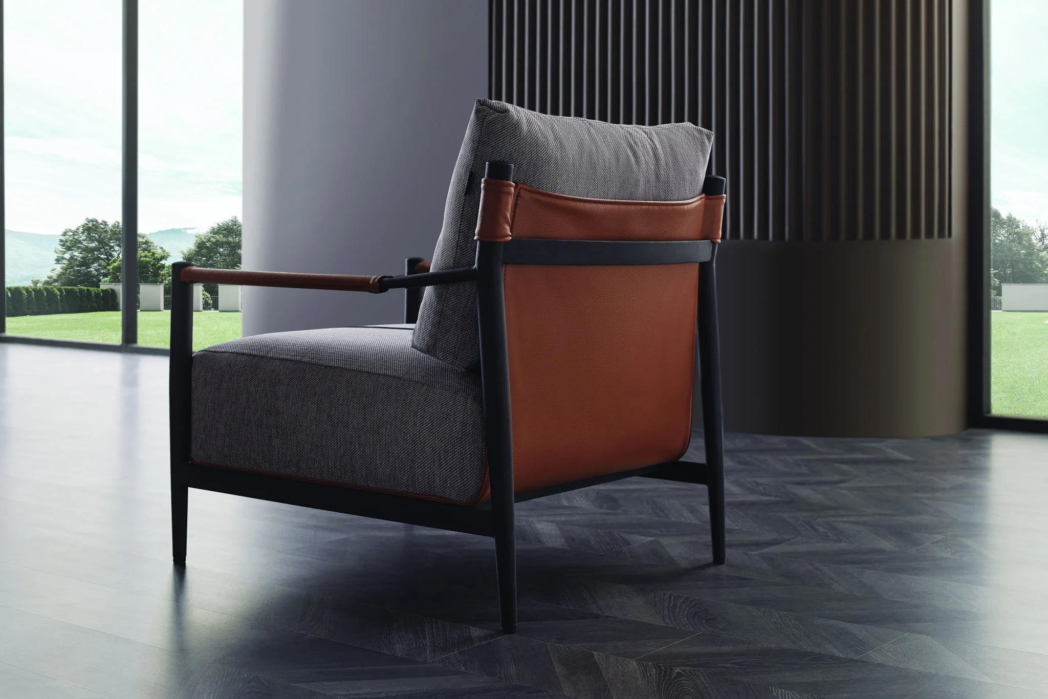 Linz - Armchair - Grey - Image 2