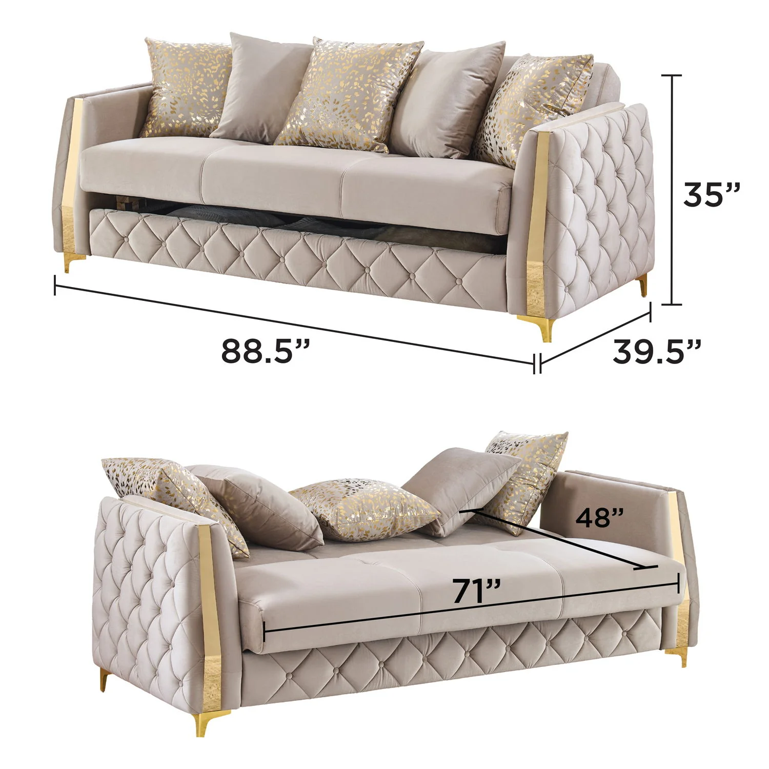 Lippa - Sleeper Sofa - Image 9