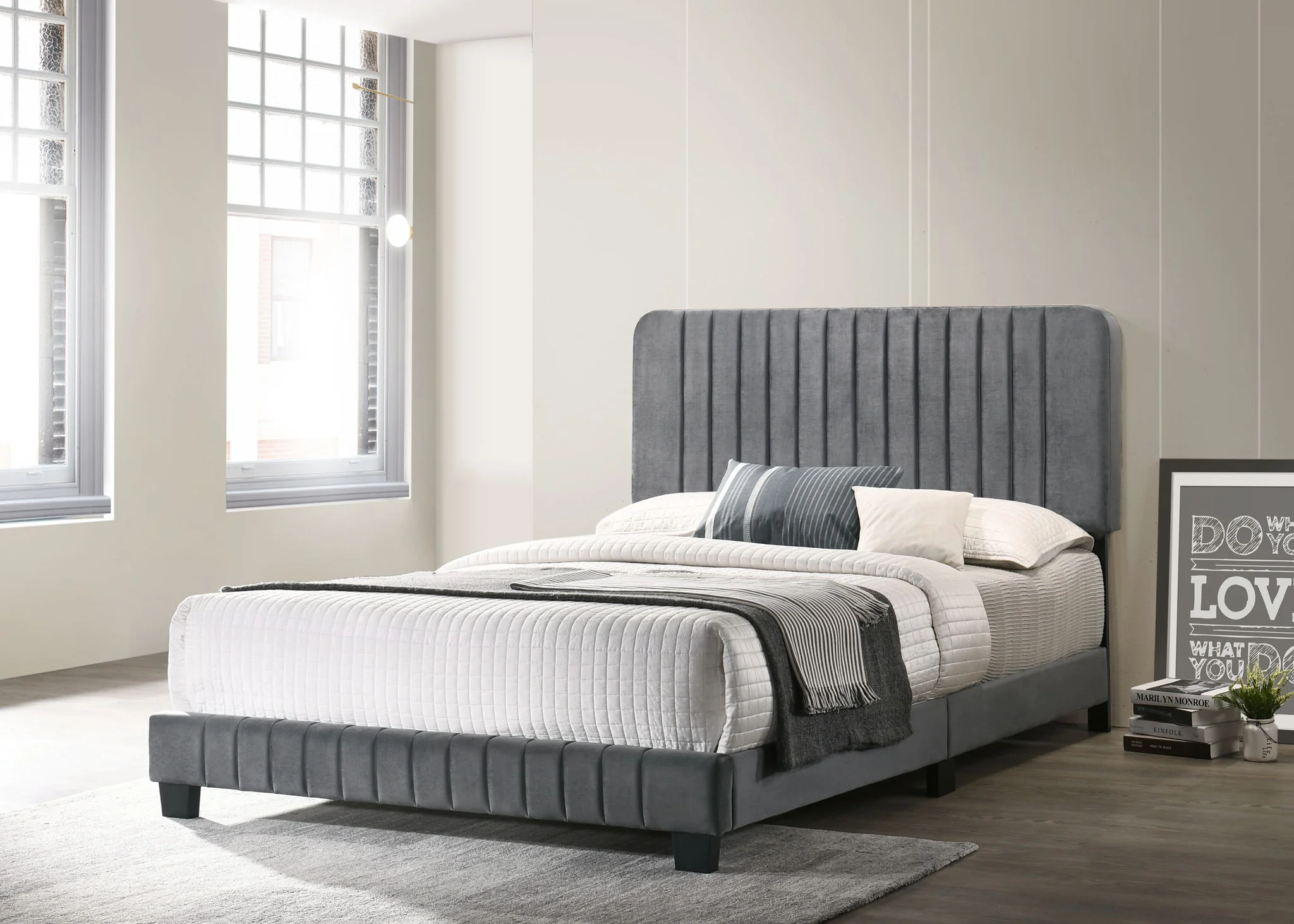 Channel Tufted Bed - Image 10