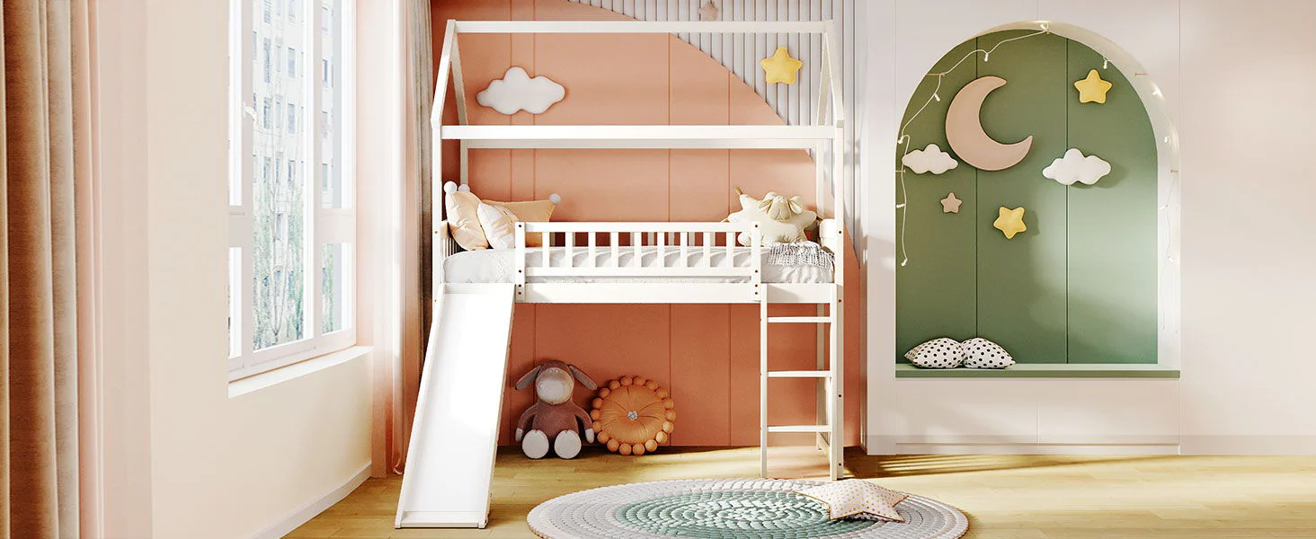 Loft Bed With Slide - Image 4
