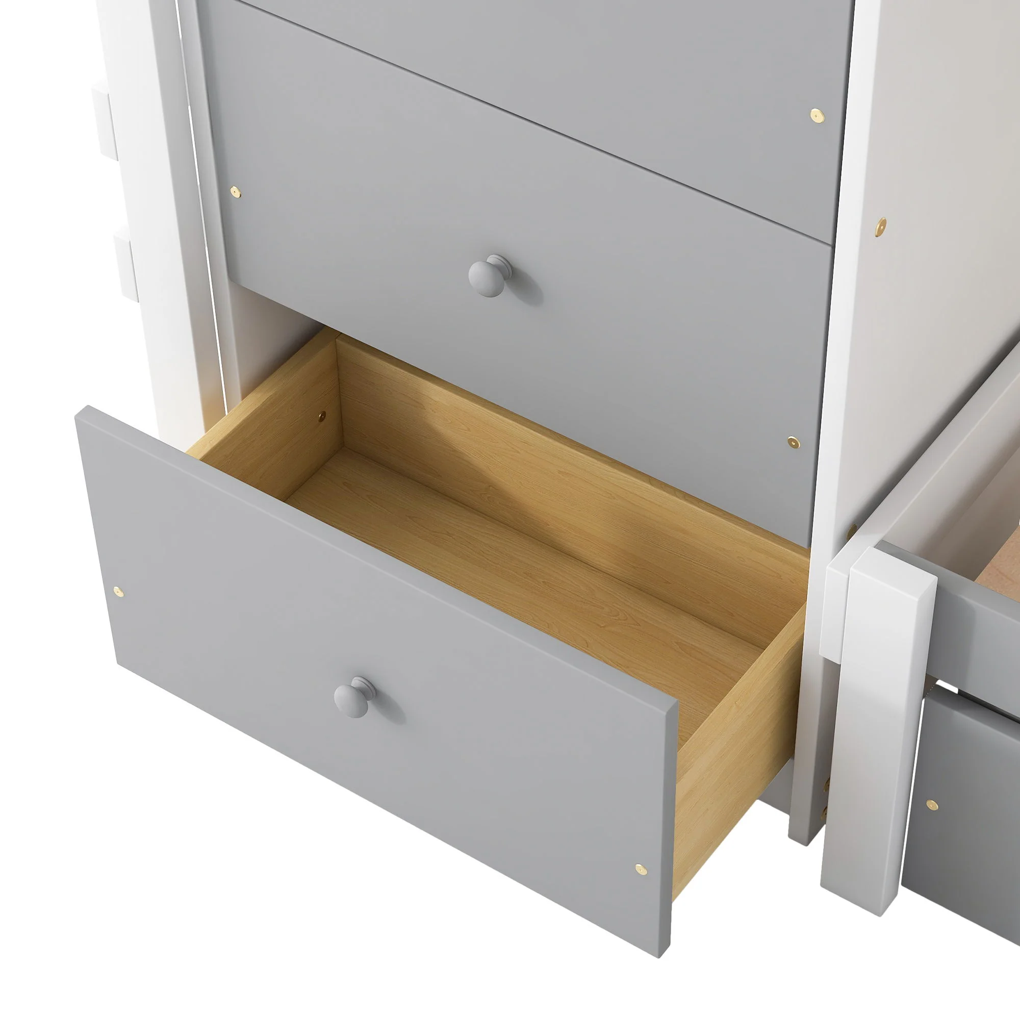 Loft Bunk Bed With Drawers And Ladder - Image 14