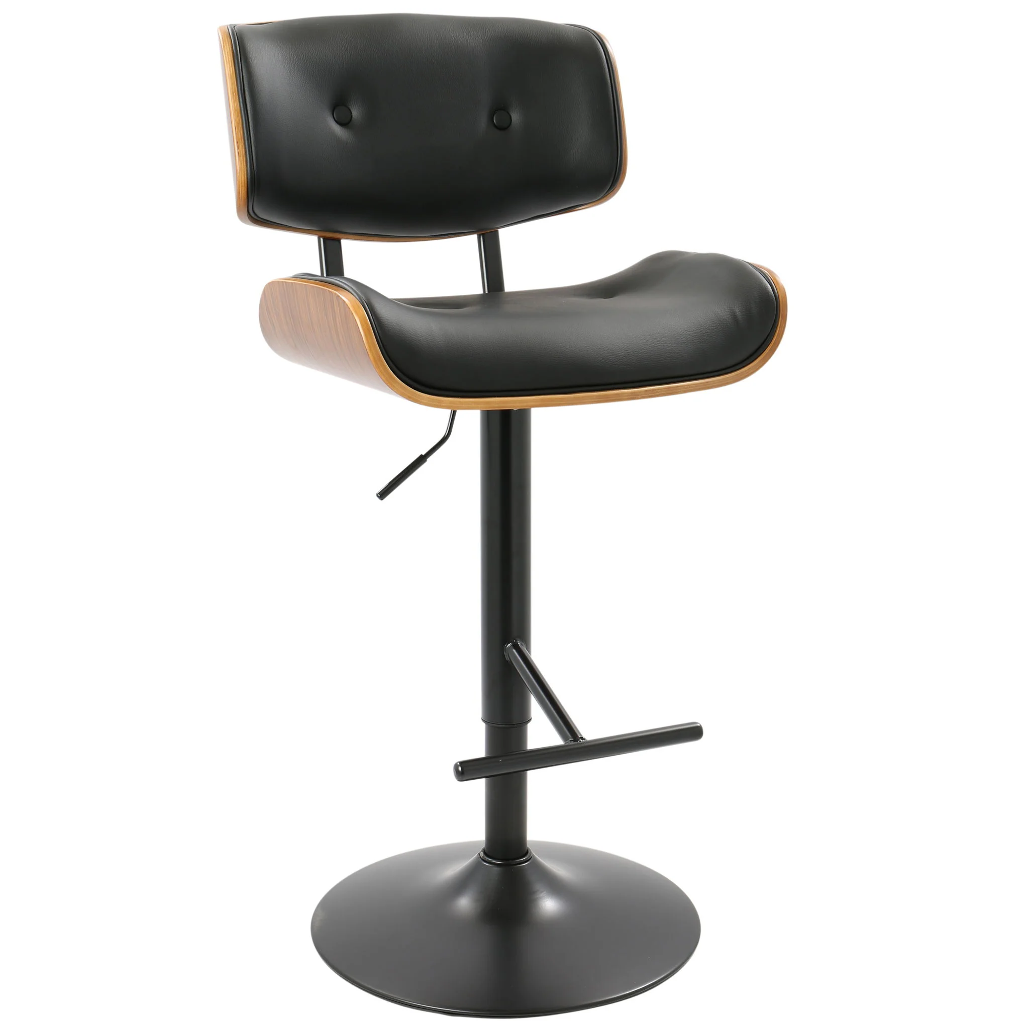 Lombardi - Mid Century Modern Adjustable Barstool - Image 19