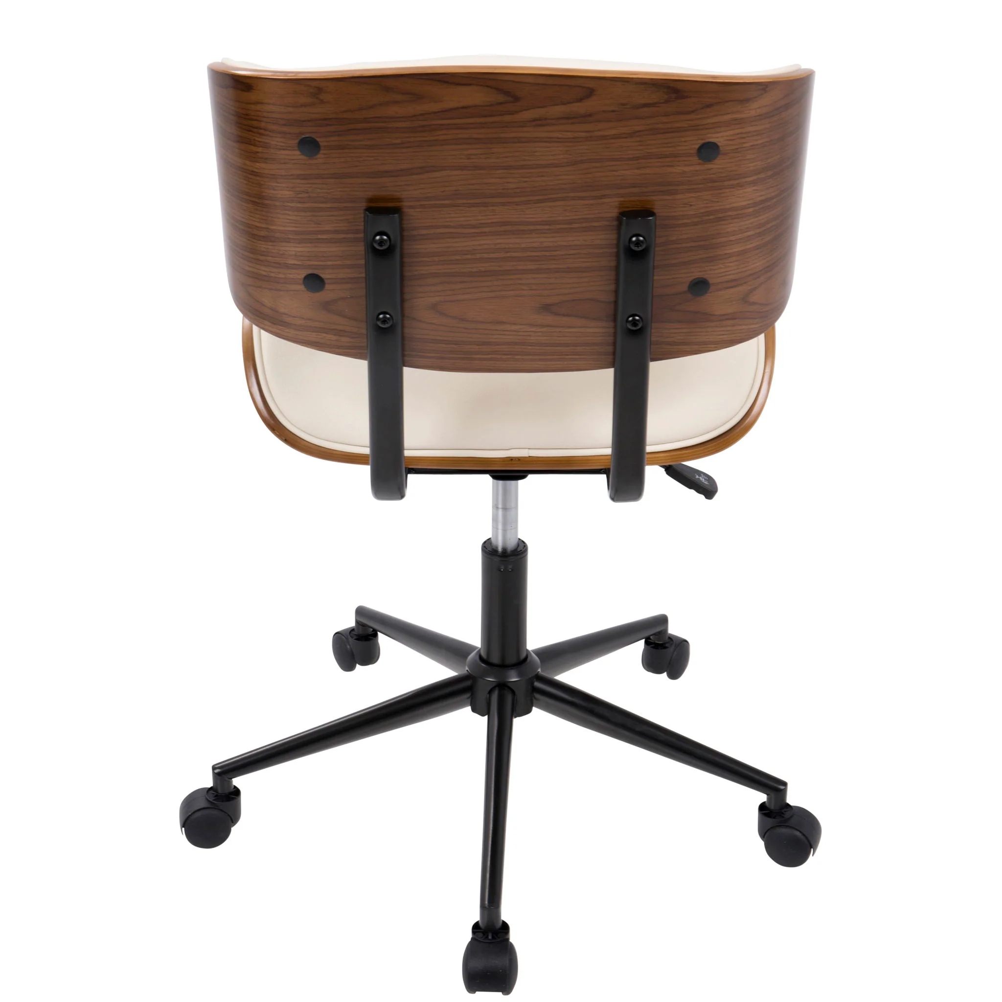 Lombardi - Mid Century Modern Adjustable Office Chair With Swivel - Image 5