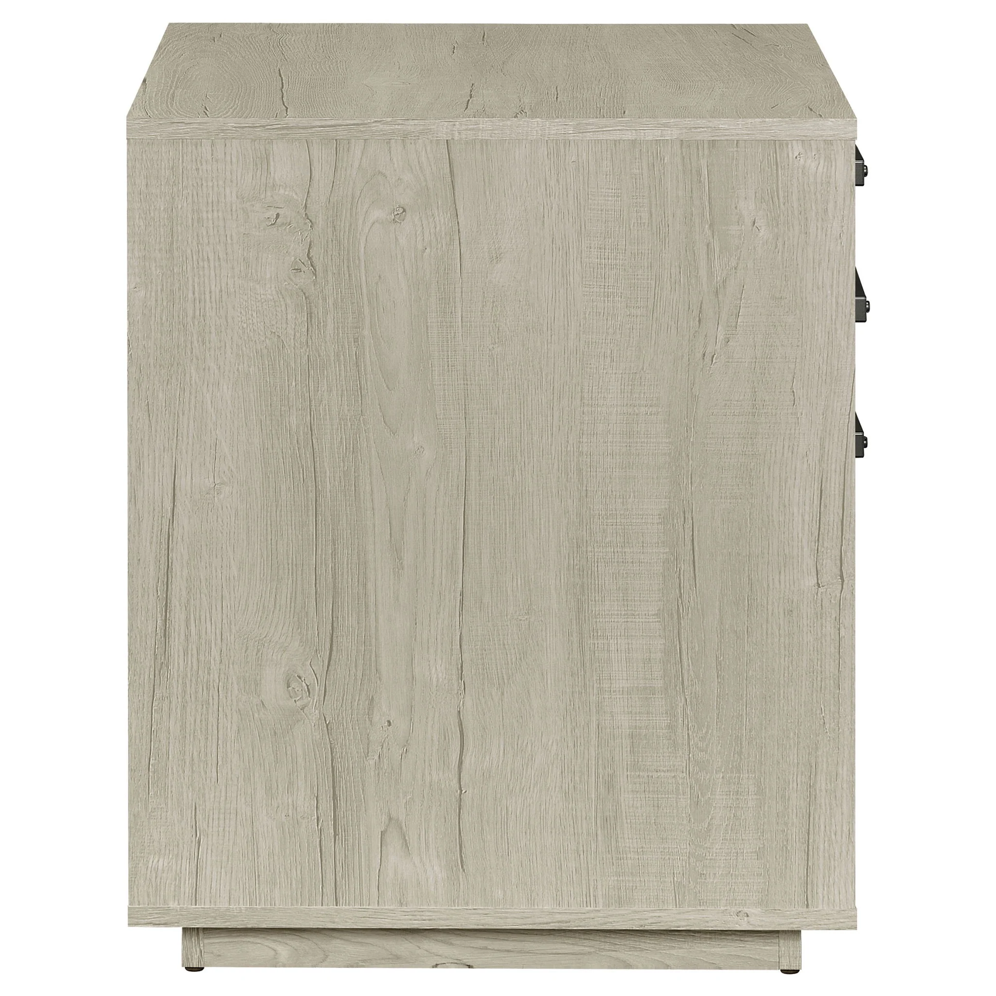 Loomis - 3 Drawer Home Office File Cabinet - White / Gray - Image 3