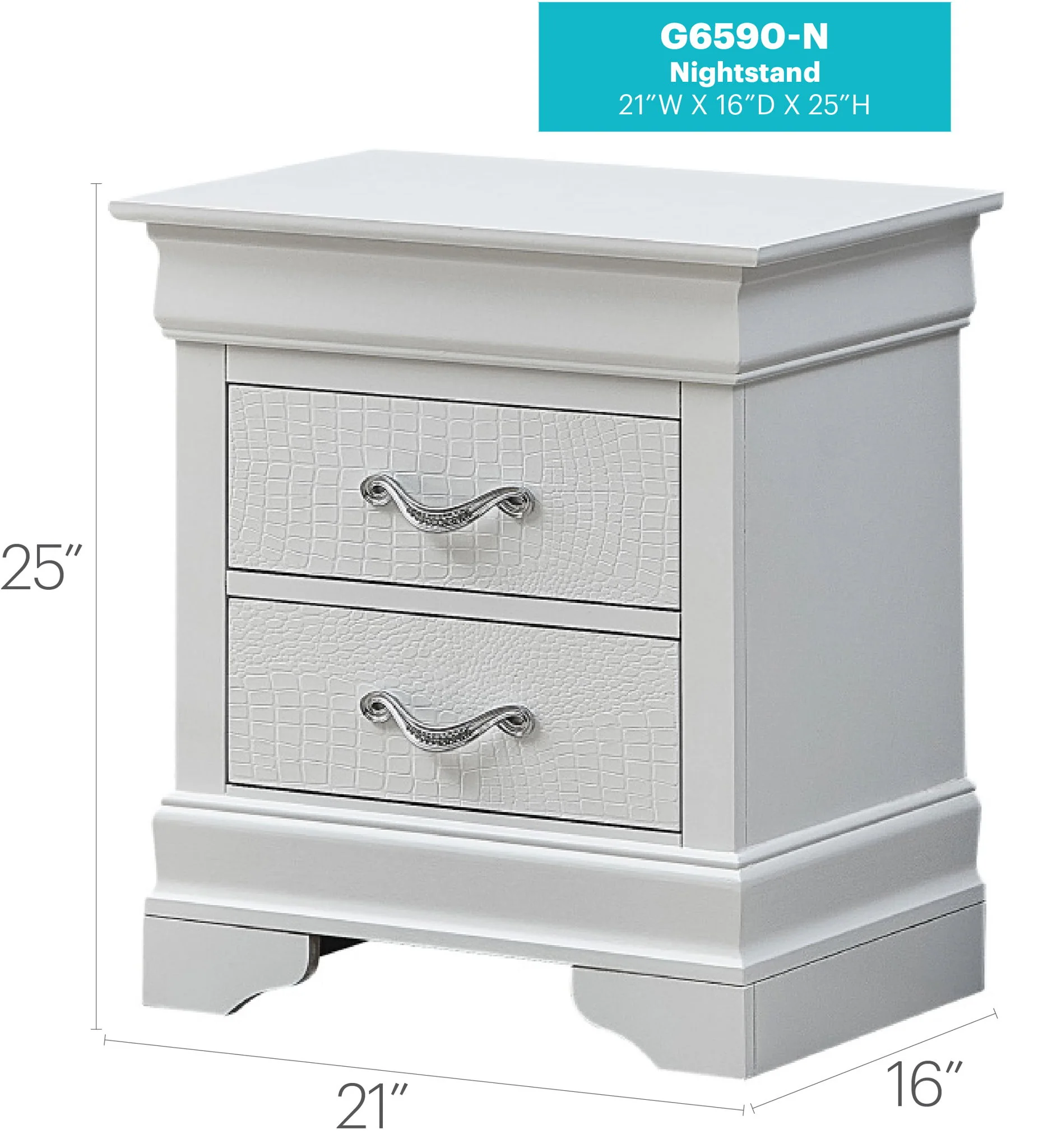 Decorative Accents Nightstand - Image 14