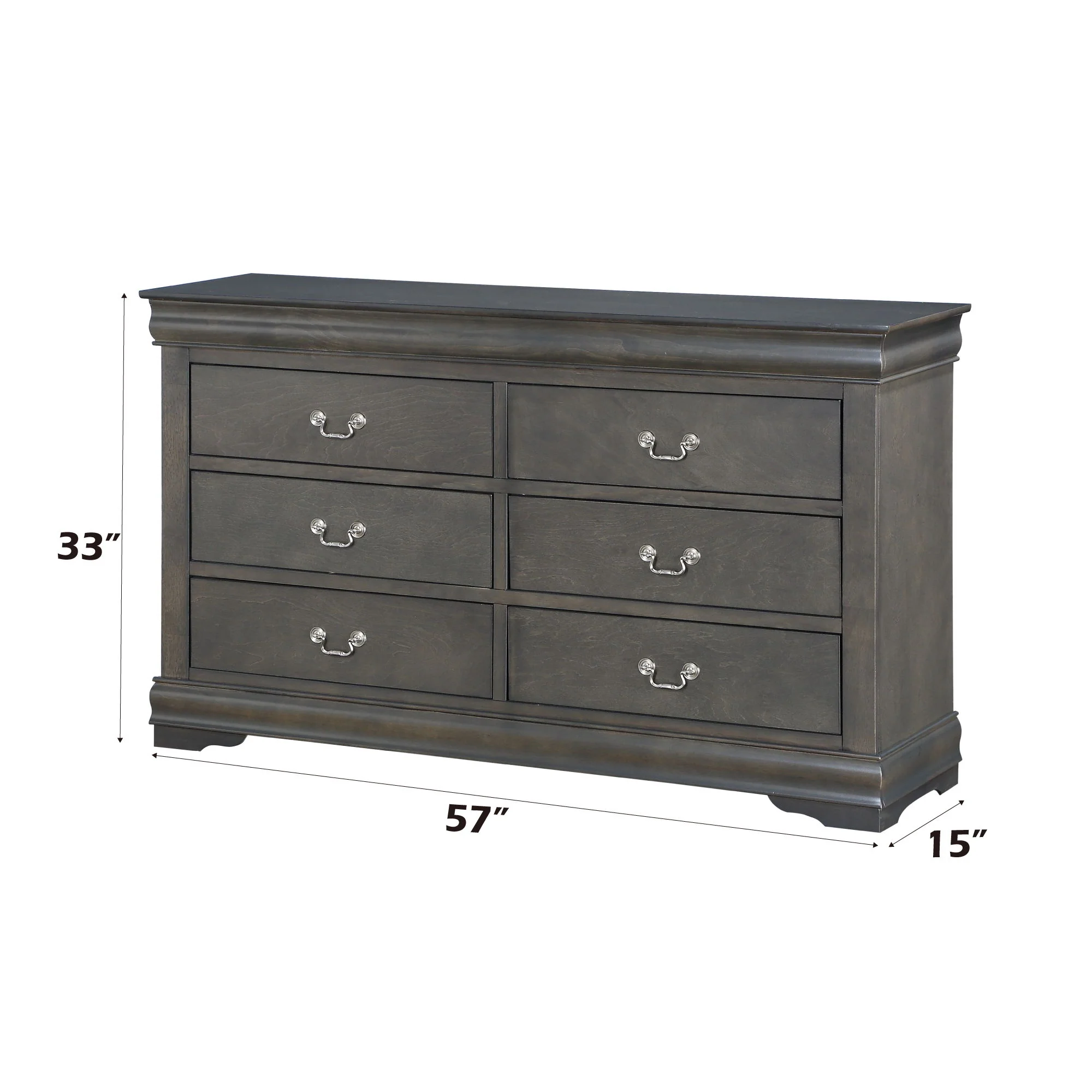 Louis Philippe - Bedroom Dresser, Sleek Design - Image 10