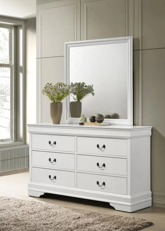 Louis Philippe Six-Drawer Dresser - Image 20
